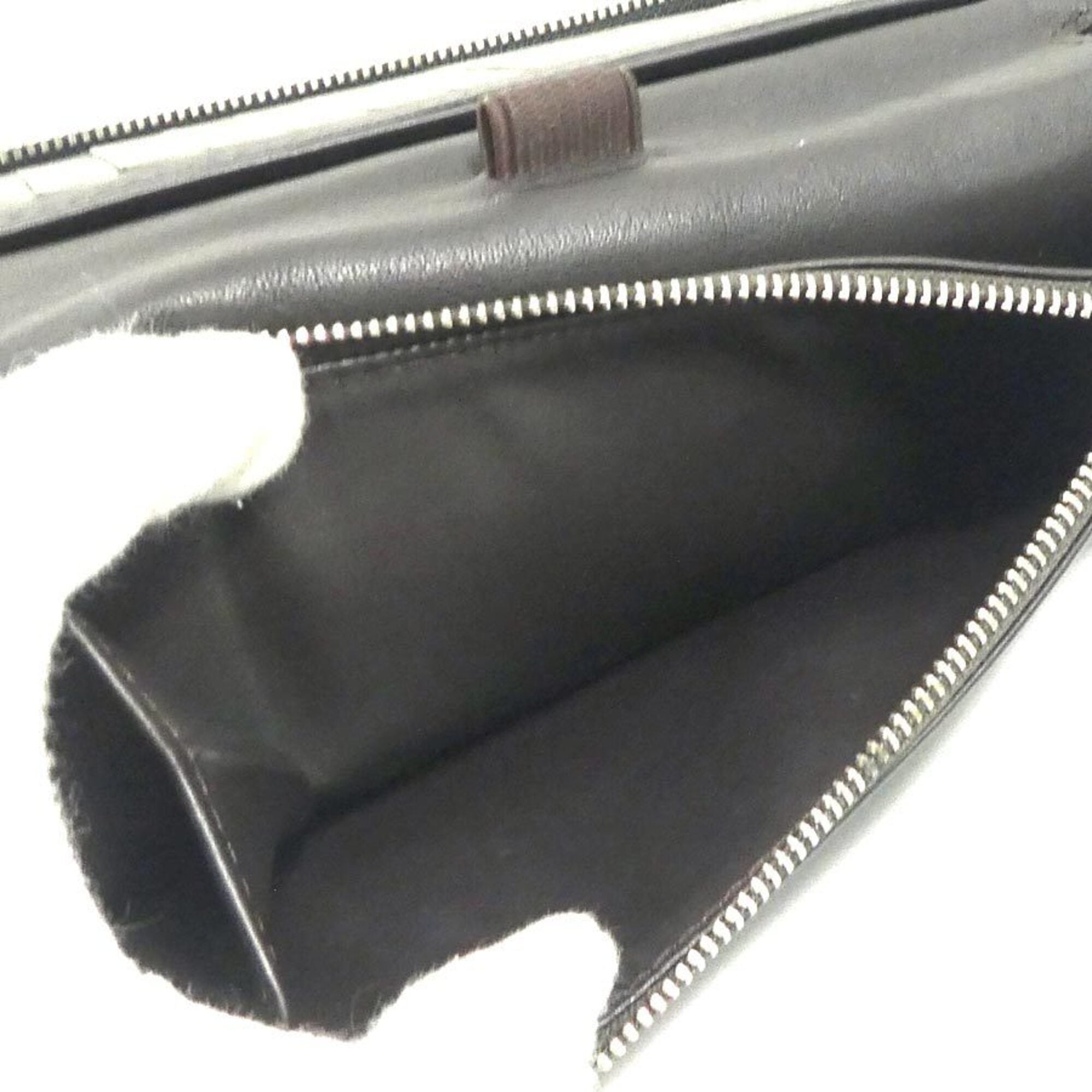 Louis Vuitton Noir Canvas Long Wallet (Bi-Fold) (Pre-Owned)