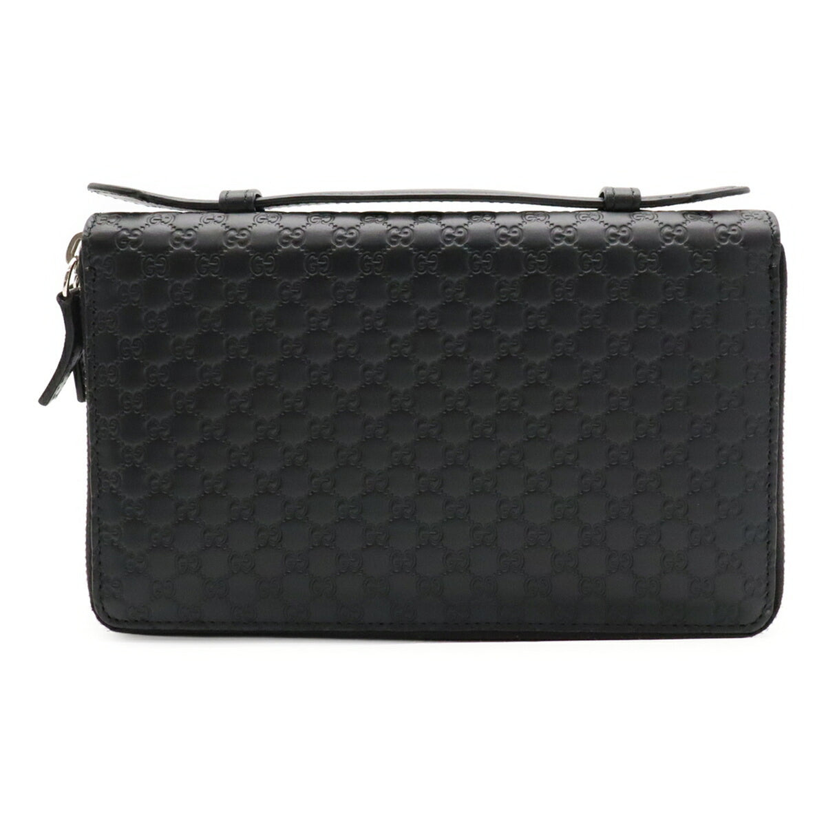 Gucci Black Leather Clutch Bag (Pre-Owned)