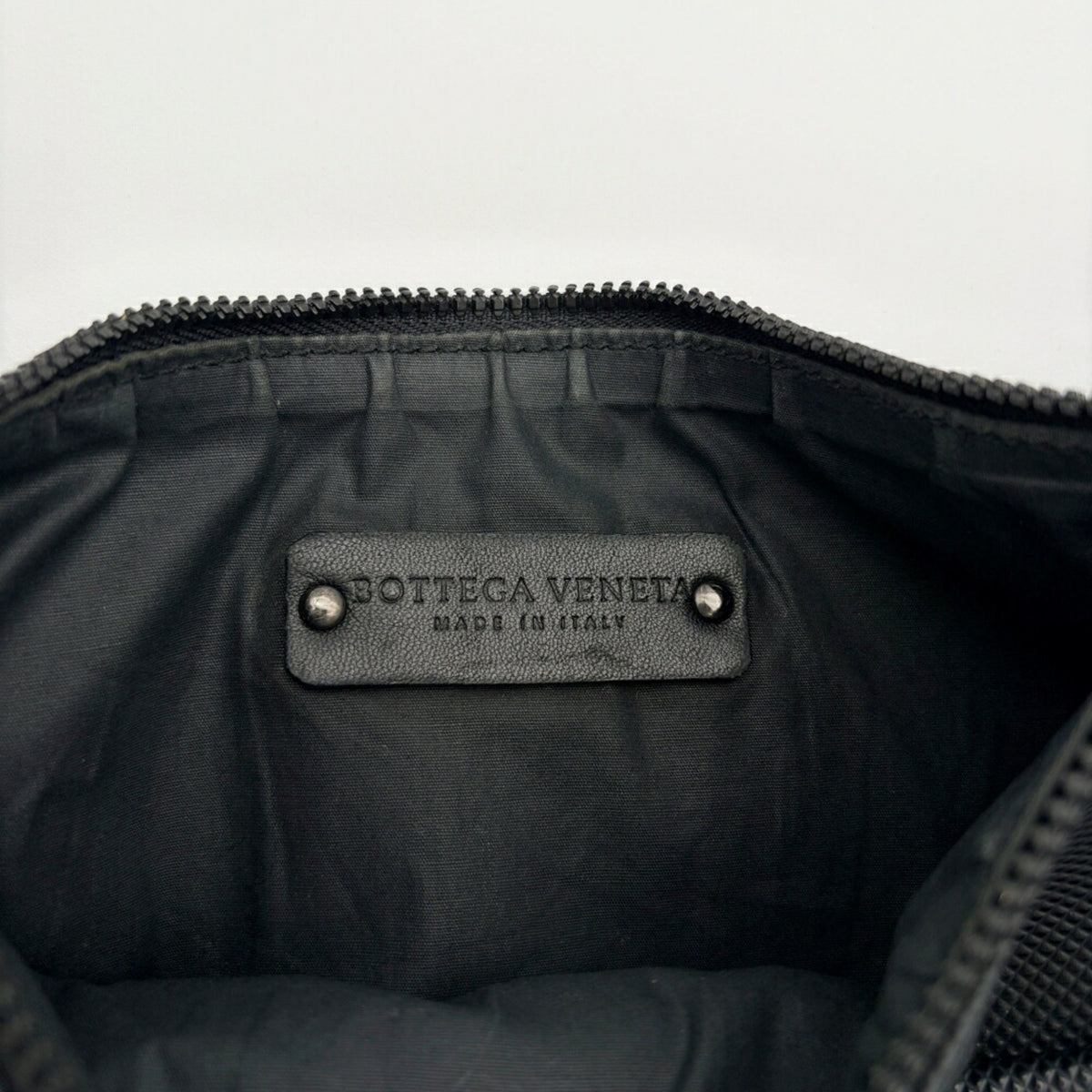 Bottega Veneta Black Pvc Shoulder Bag (Pre-Owned)