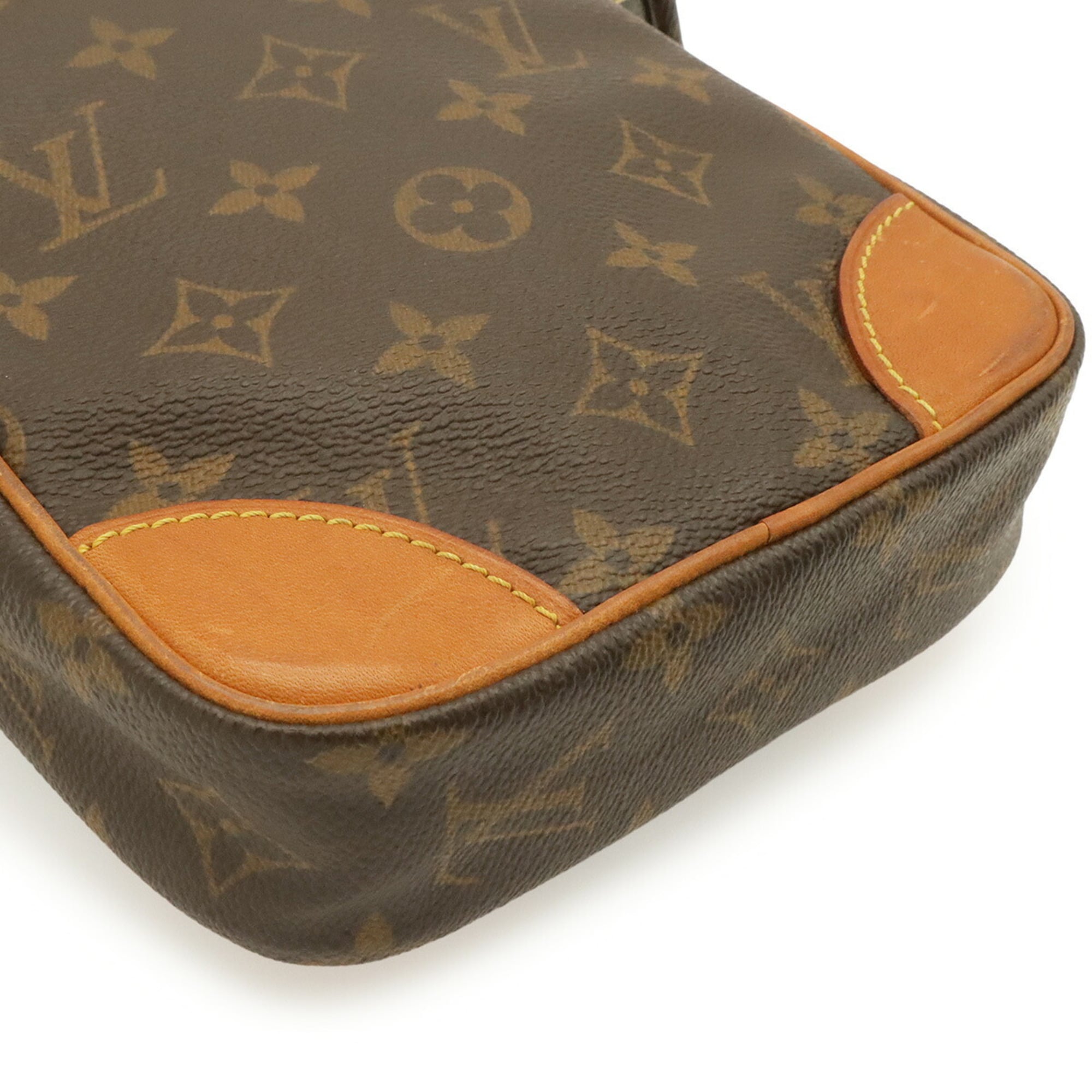 Louis Vuitton Brown Monogram Canvas Pochette Shoulder Bag (Pre-Owned)