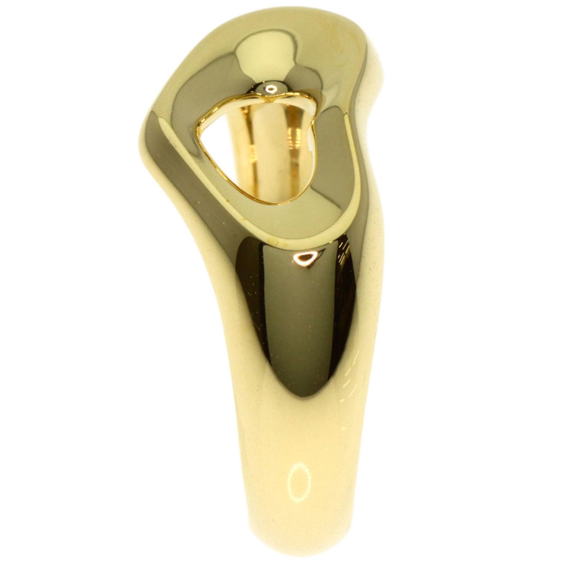 Tiffany Open Heart Yellow Gold (18K) Band Ring (Pre-Owned)