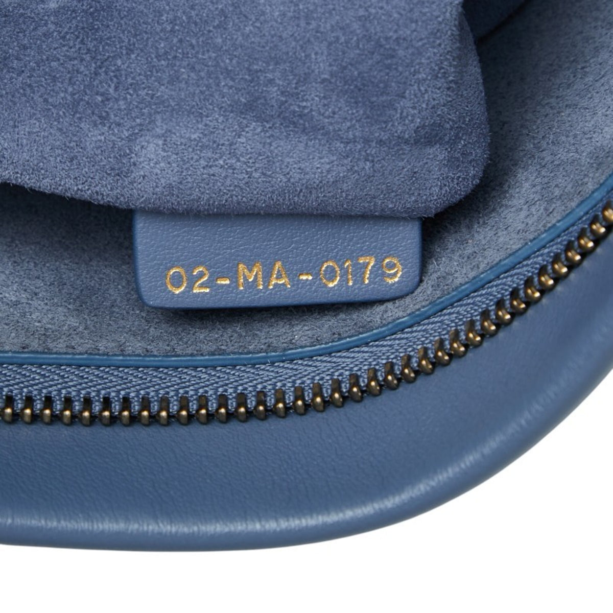 Christian Dior Blue Leather Clutch Bag (Pre-Owned)