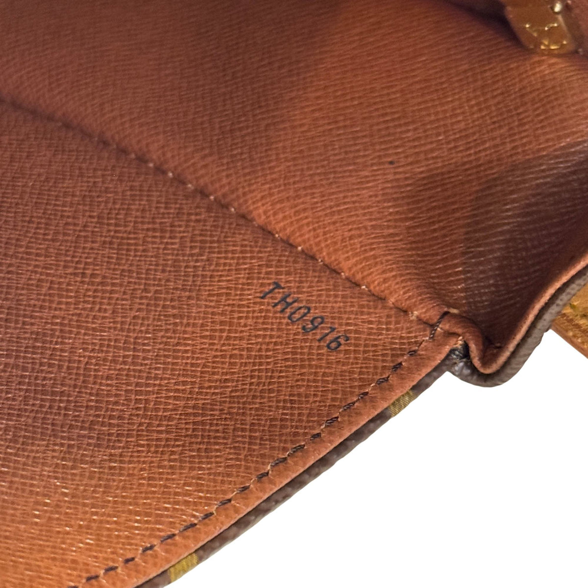 Louis Vuitton Brown Galle Monogram Monogram Crossbody Bag Pochette Shoulder Bag (Pre-Owned)