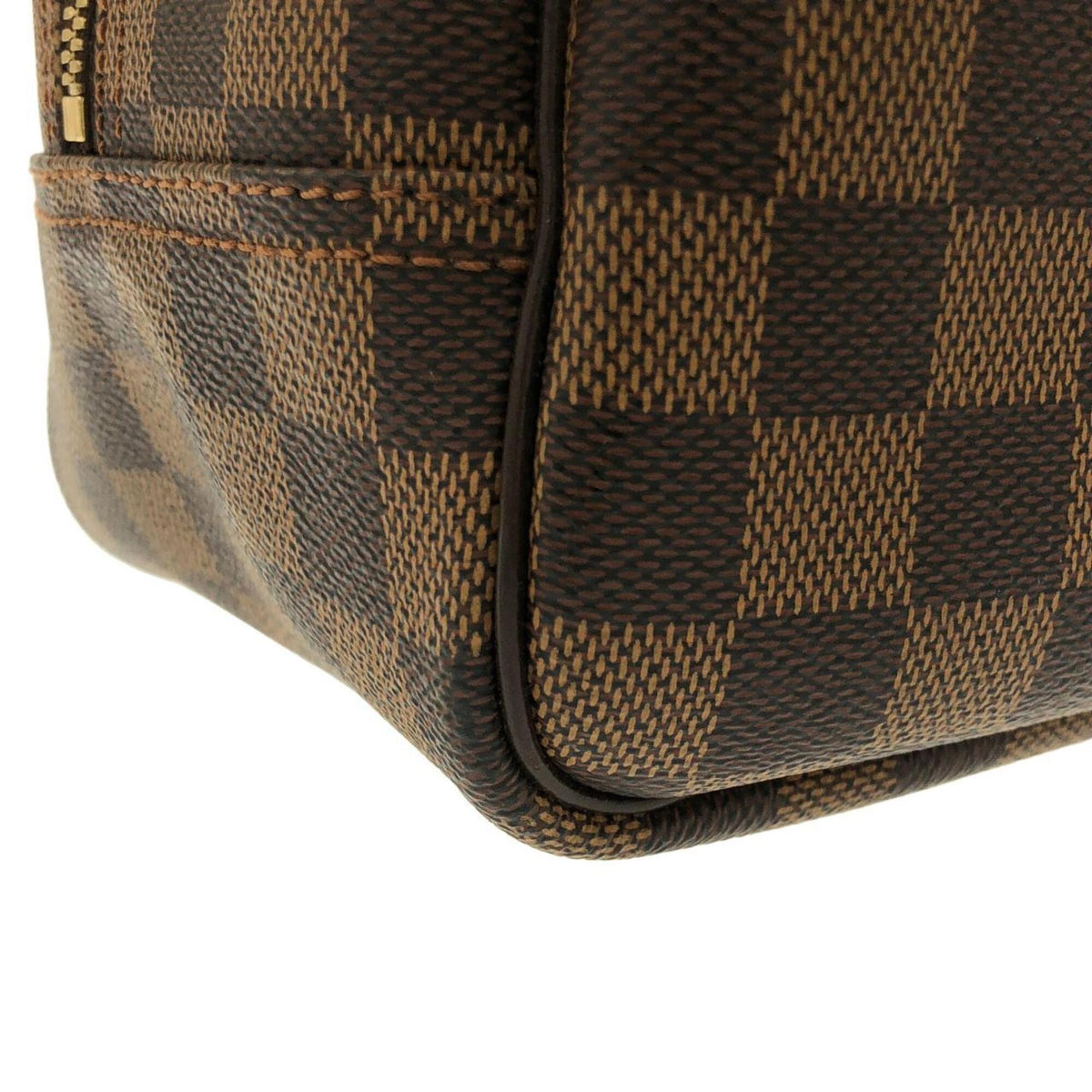 Louis Vuitton Brown Coated Canvas Handbag (Pre-Owned)