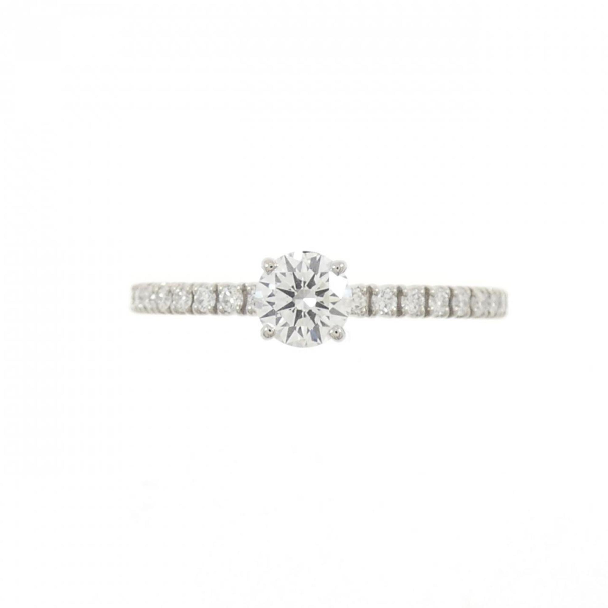 Cartier Platinum Platinum 950 Band Ring (Pre-Owned)