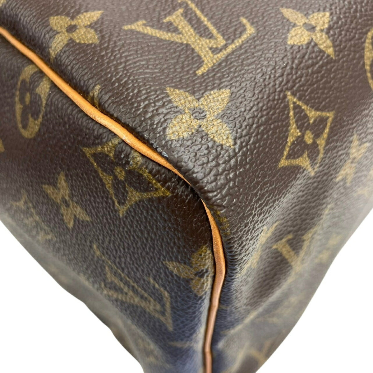 Louis Vuitton Brown Monogram Boston Bag Handbag (Pre-Owned)
