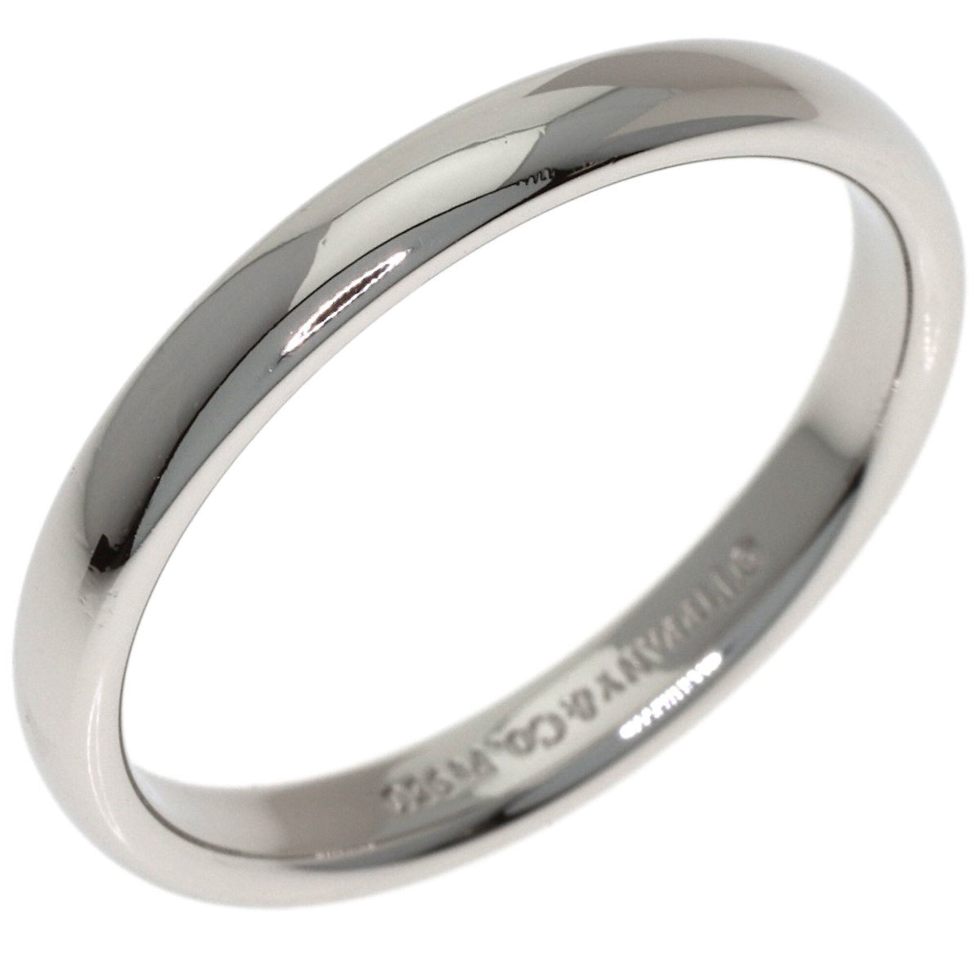 Tiffany Platinum 950 Band Ring (Pre-Owned)