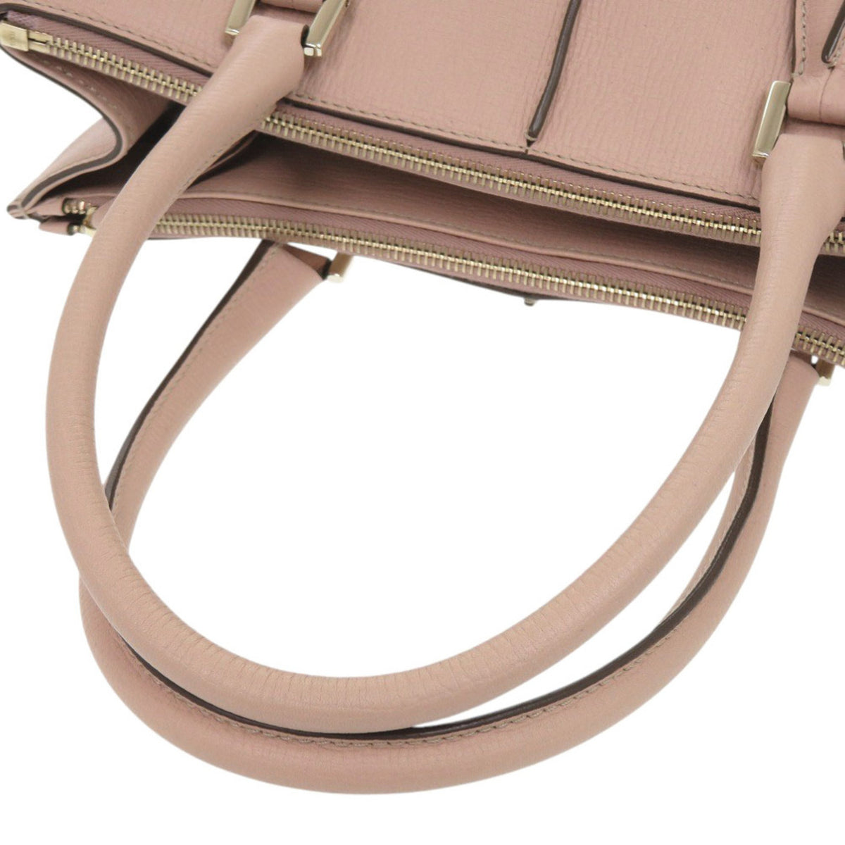 Tod's Pink Leather Handbag Tote Bag (Pre-Owned)