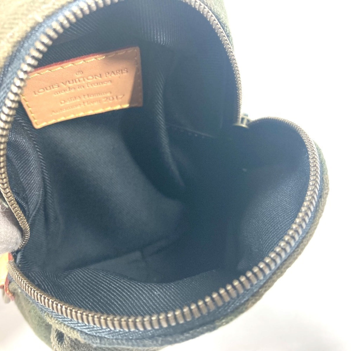 Louis Vuitton Camouflage Green Canvas Backpack (Pre-Owned)