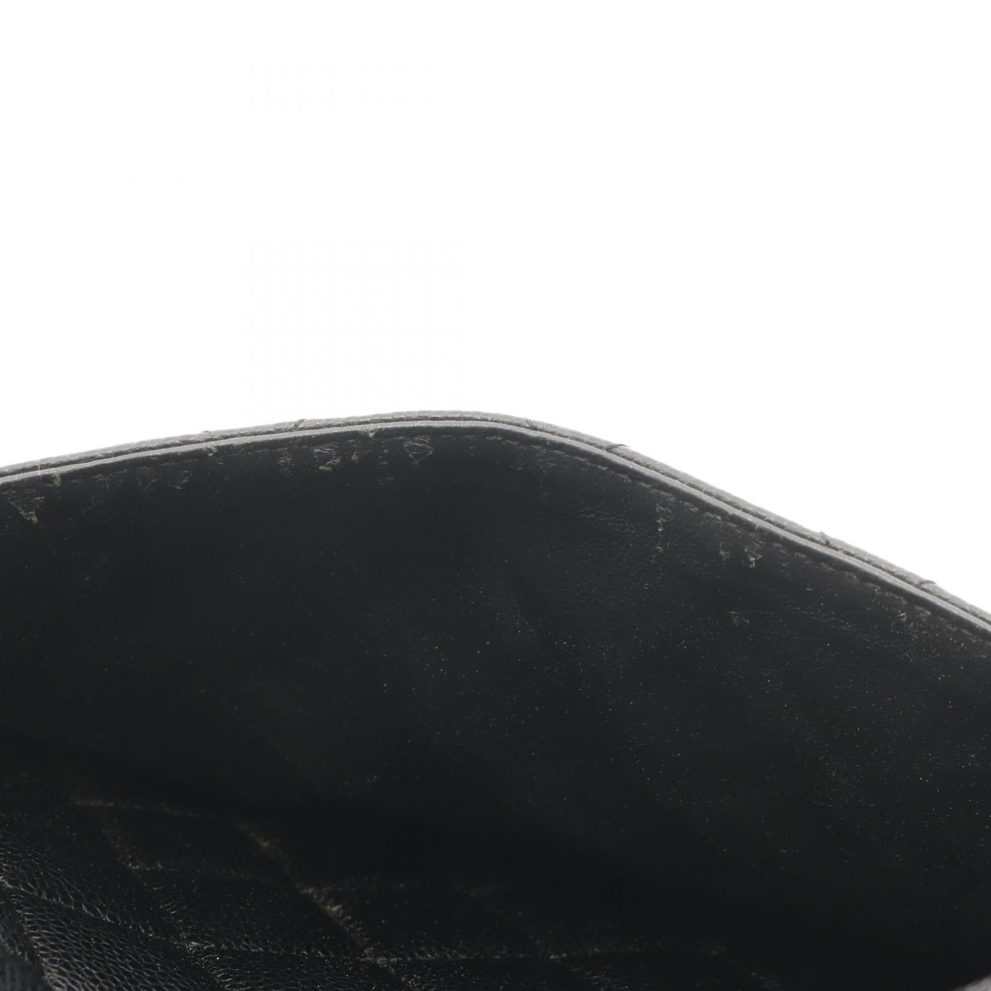 Chanel Black Leather Handbag Tote Bag (Pre-Owned)