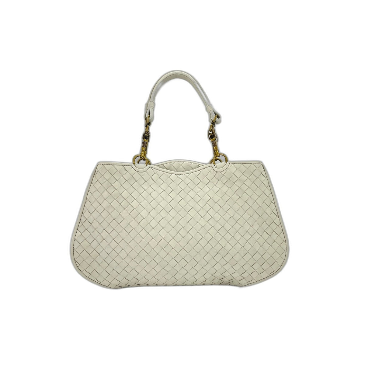 Bottega Veneta White Handbag (Pre-Owned)