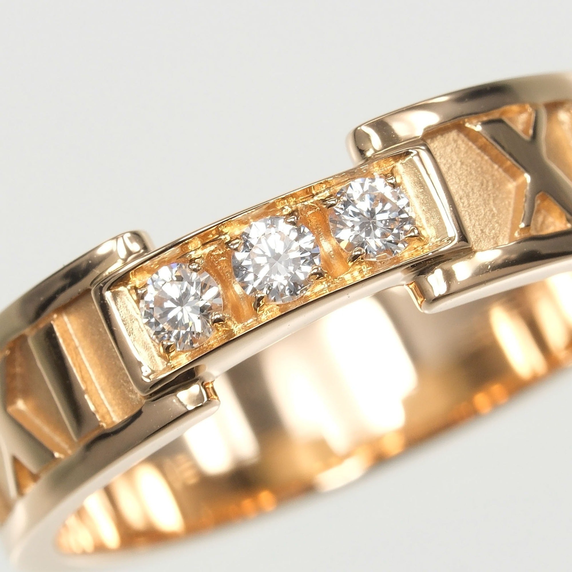 Tiffany Atlas Pink Band Ring (Pre-Owned)