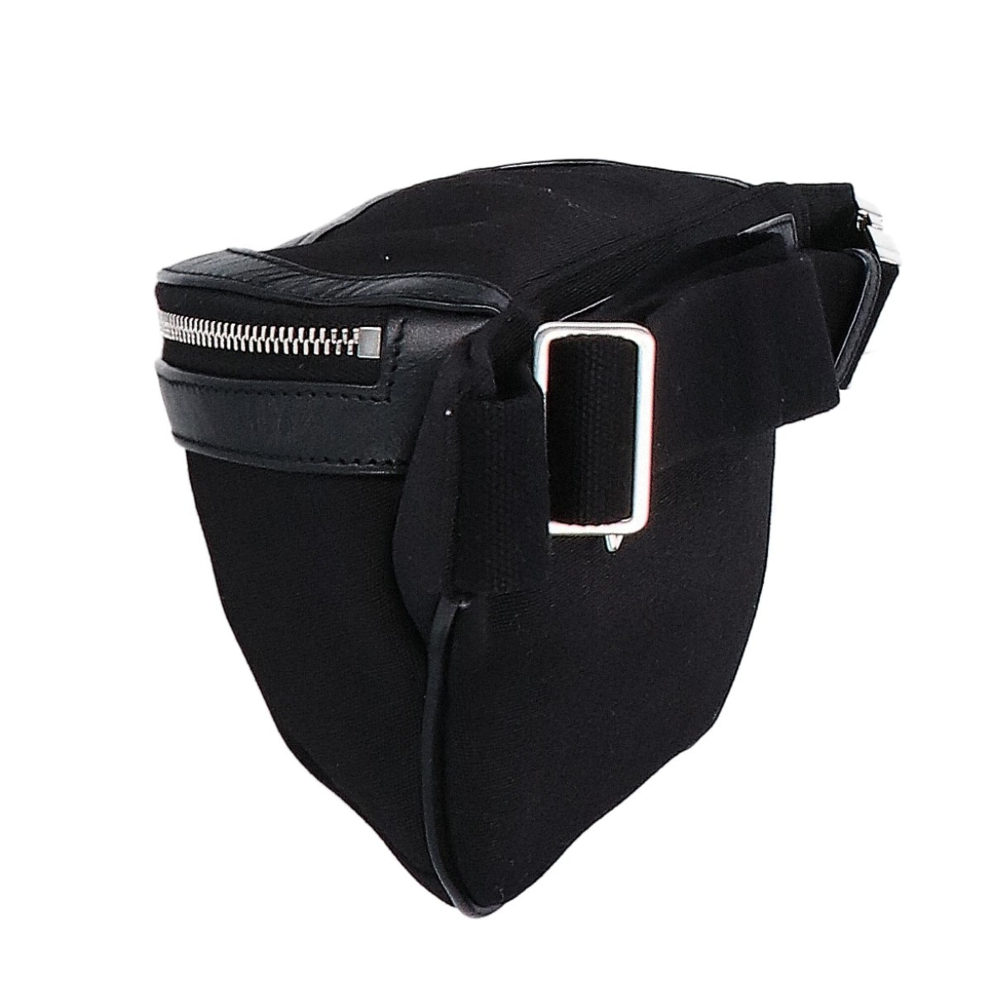 Saint Laurent Black Canvas Fanny Pack (Pre-Owned)