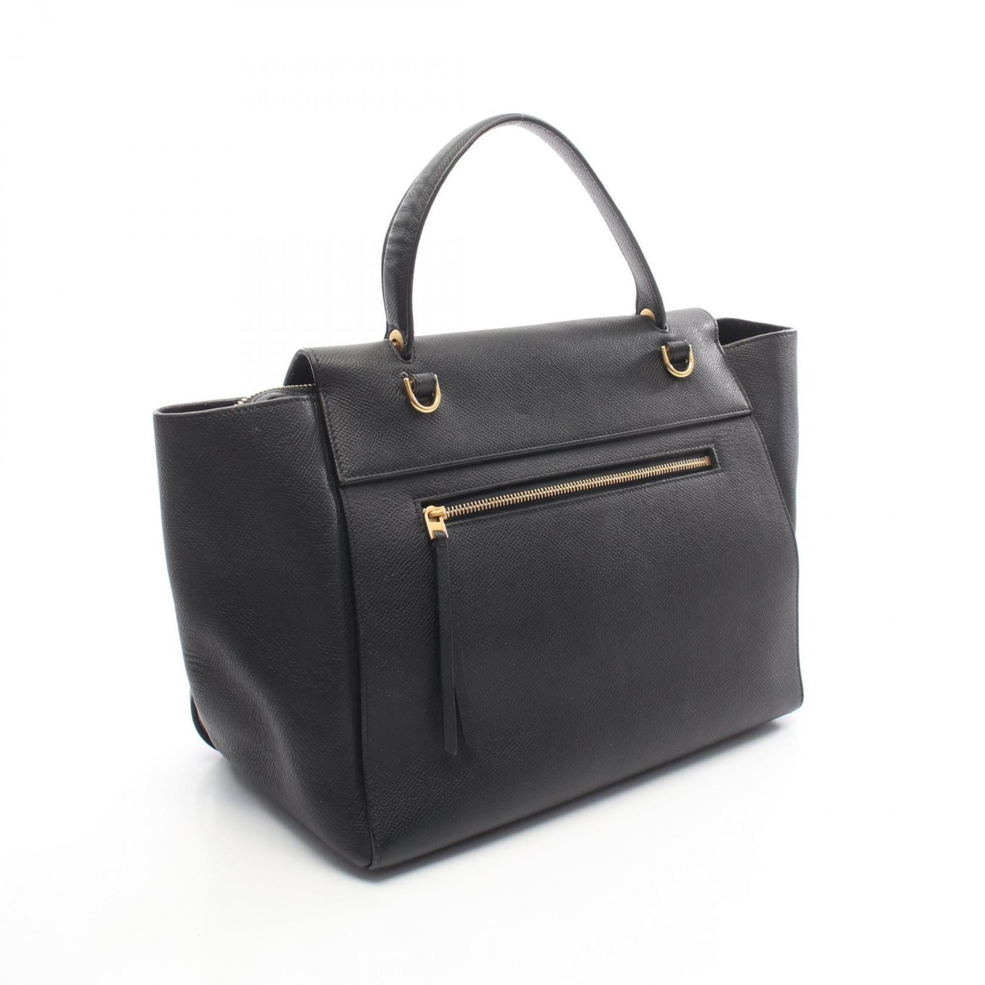 Celine Black Leather Handbag (Pre-Owned)