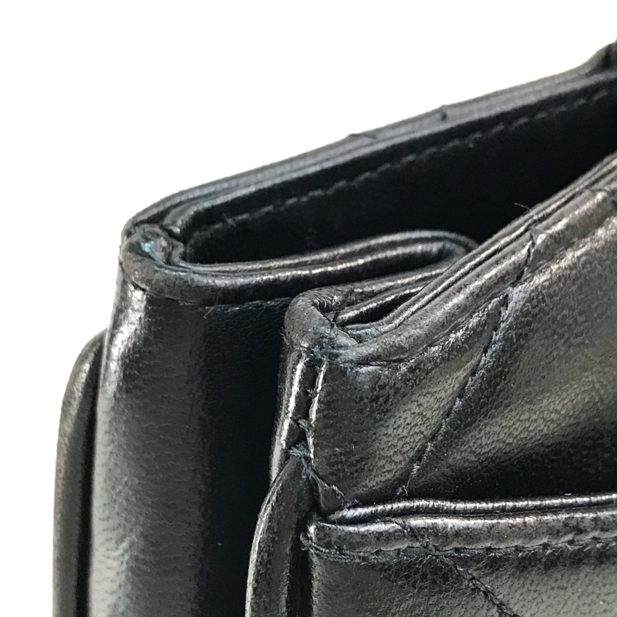 Chanel Black Leather Tote Bag (Pre-Owned)
