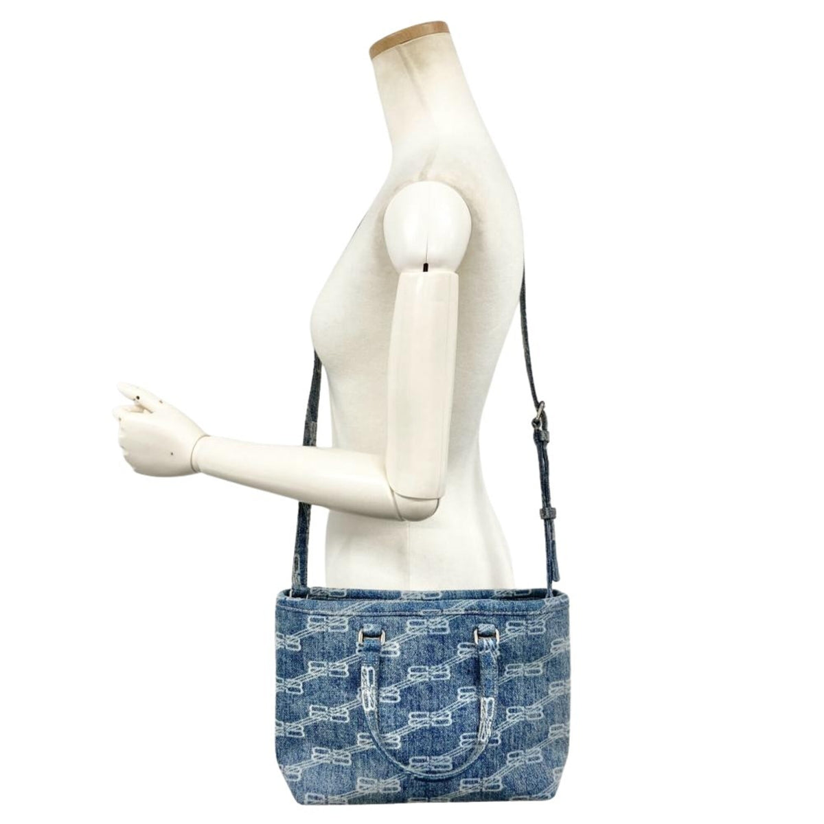 Balenciaga Blue Denim Handbag (Pre-Owned)