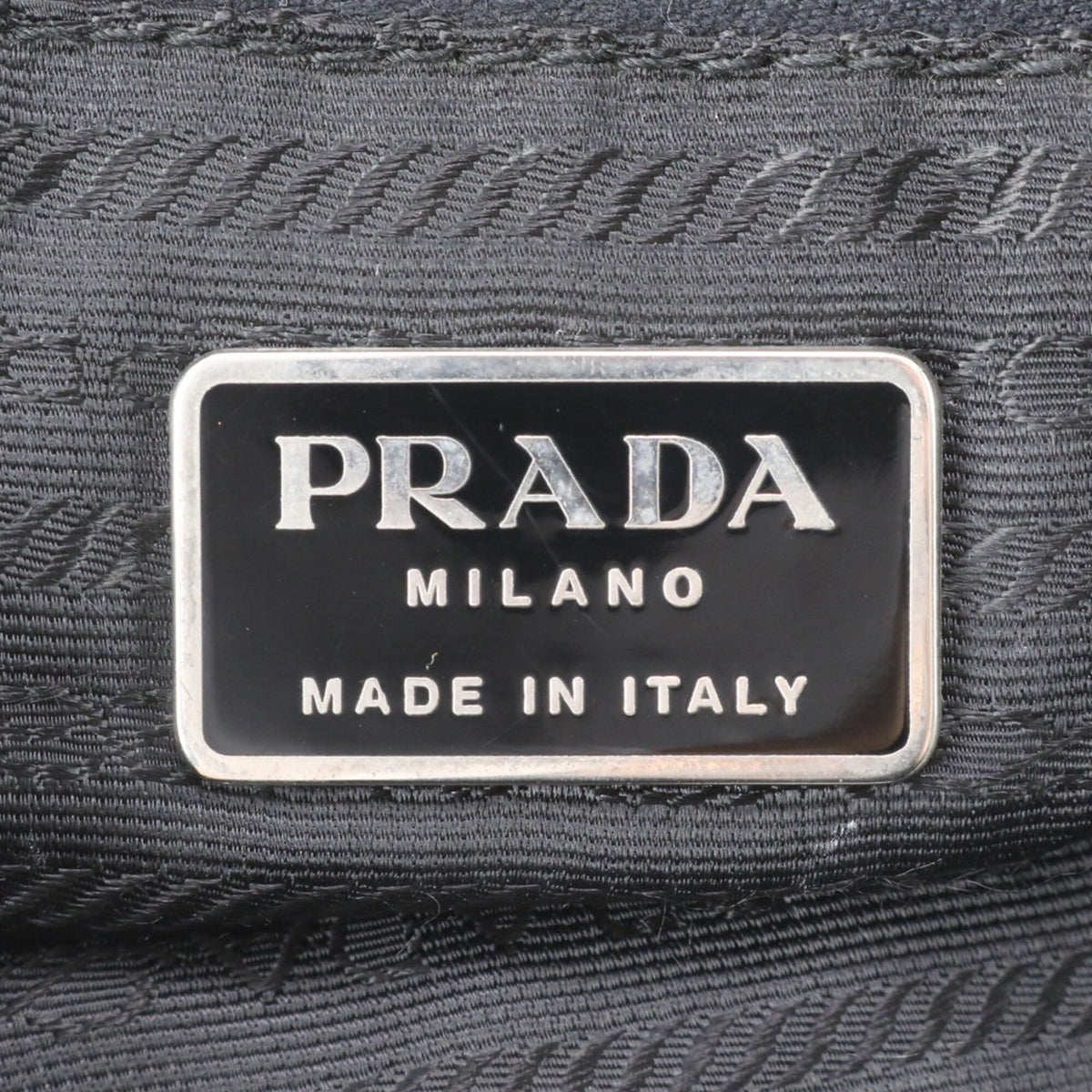 Prada Black Leather Nylon Backpack (Pre-Owned)