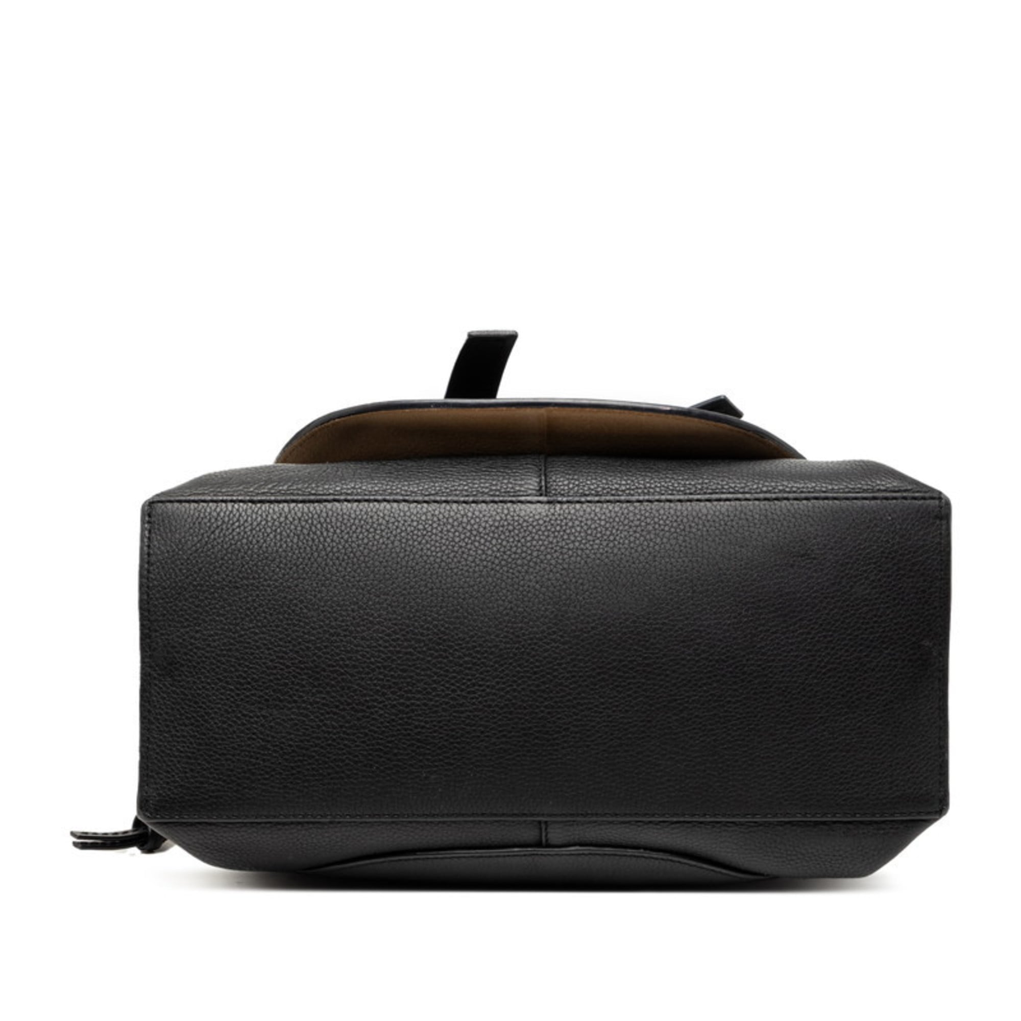 Loewe Black Leather Handbag Shoulder Bag (Pre-Owned)