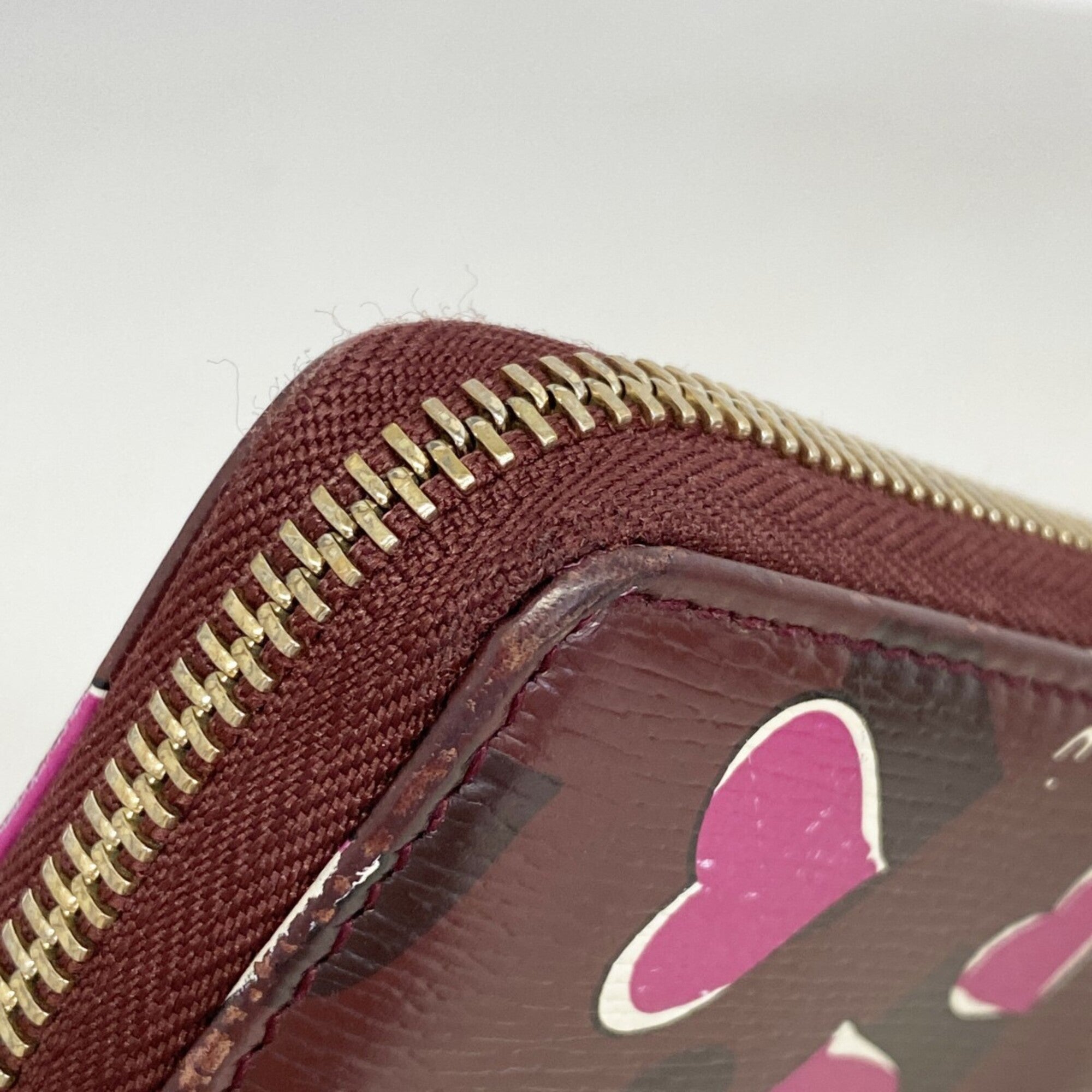 Gucci Pink Purple Long Wallet (Bi-Fold) (Pre-Owned)