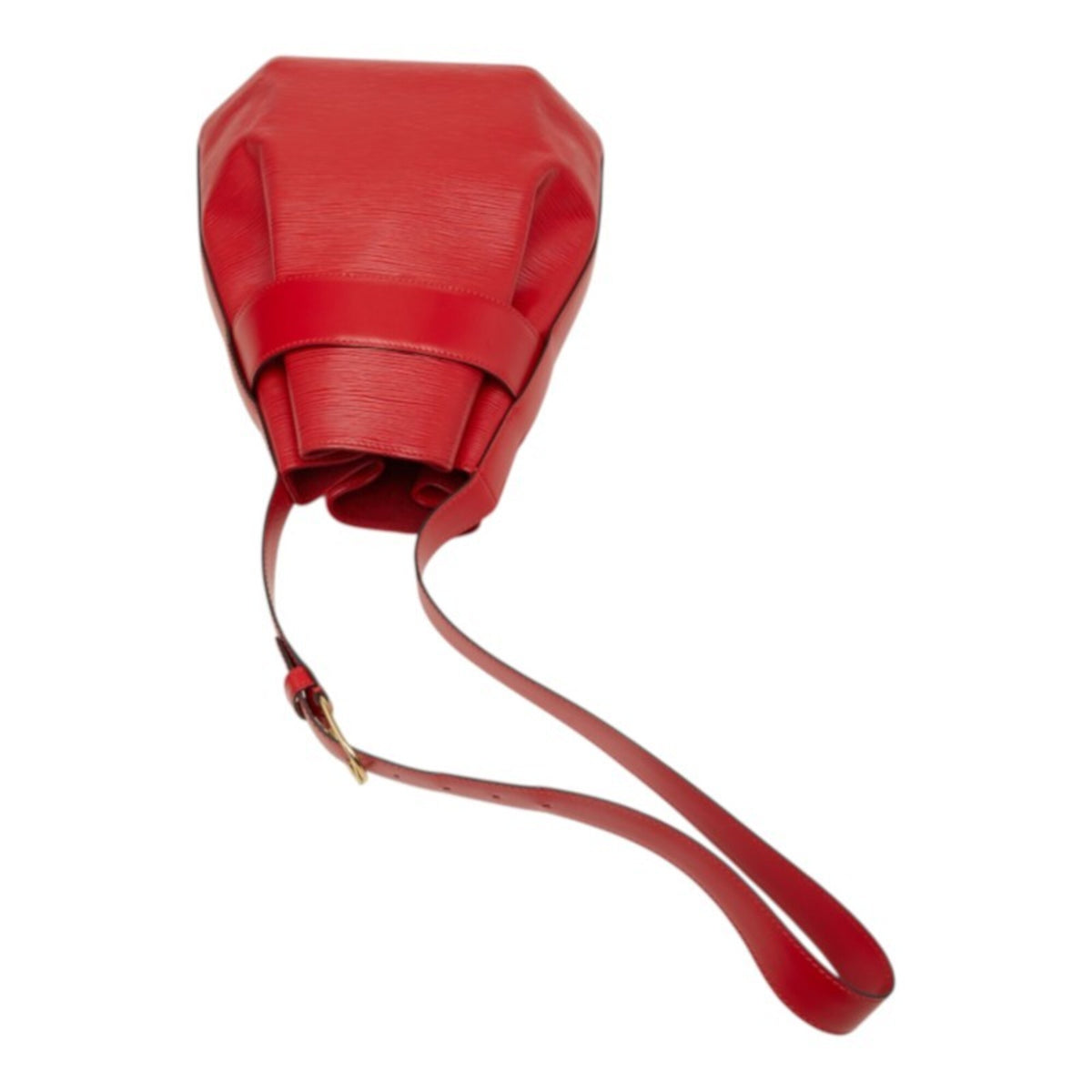 Louis Vuitton Castilian Red Leather Shoulder Bag (Pre-Owned)
