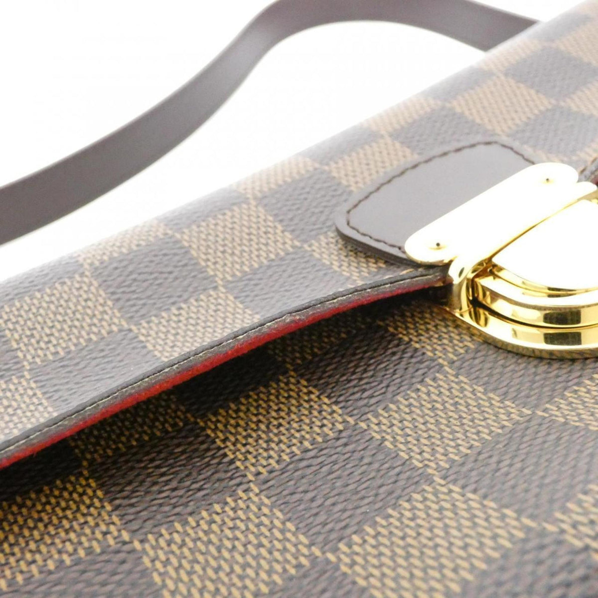 Louis Vuitton Ebene Coated Canvas Shoulder Bag (Pre-Owned)
