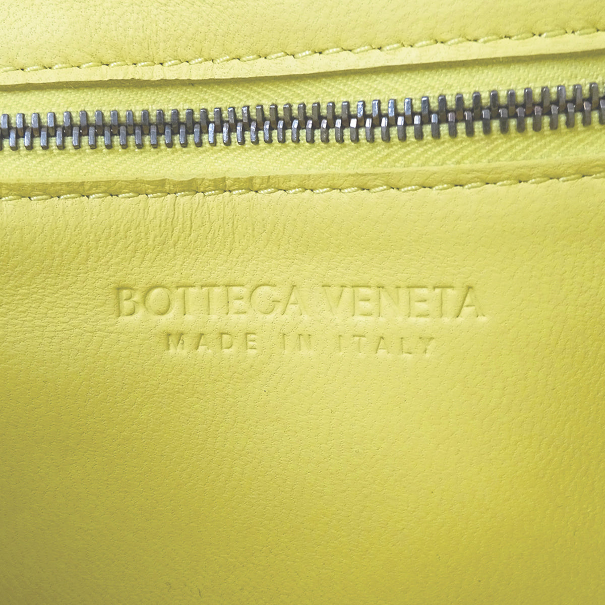 Bottega Veneta Yellow Leather Shoulder Bag (Pre-Owned)