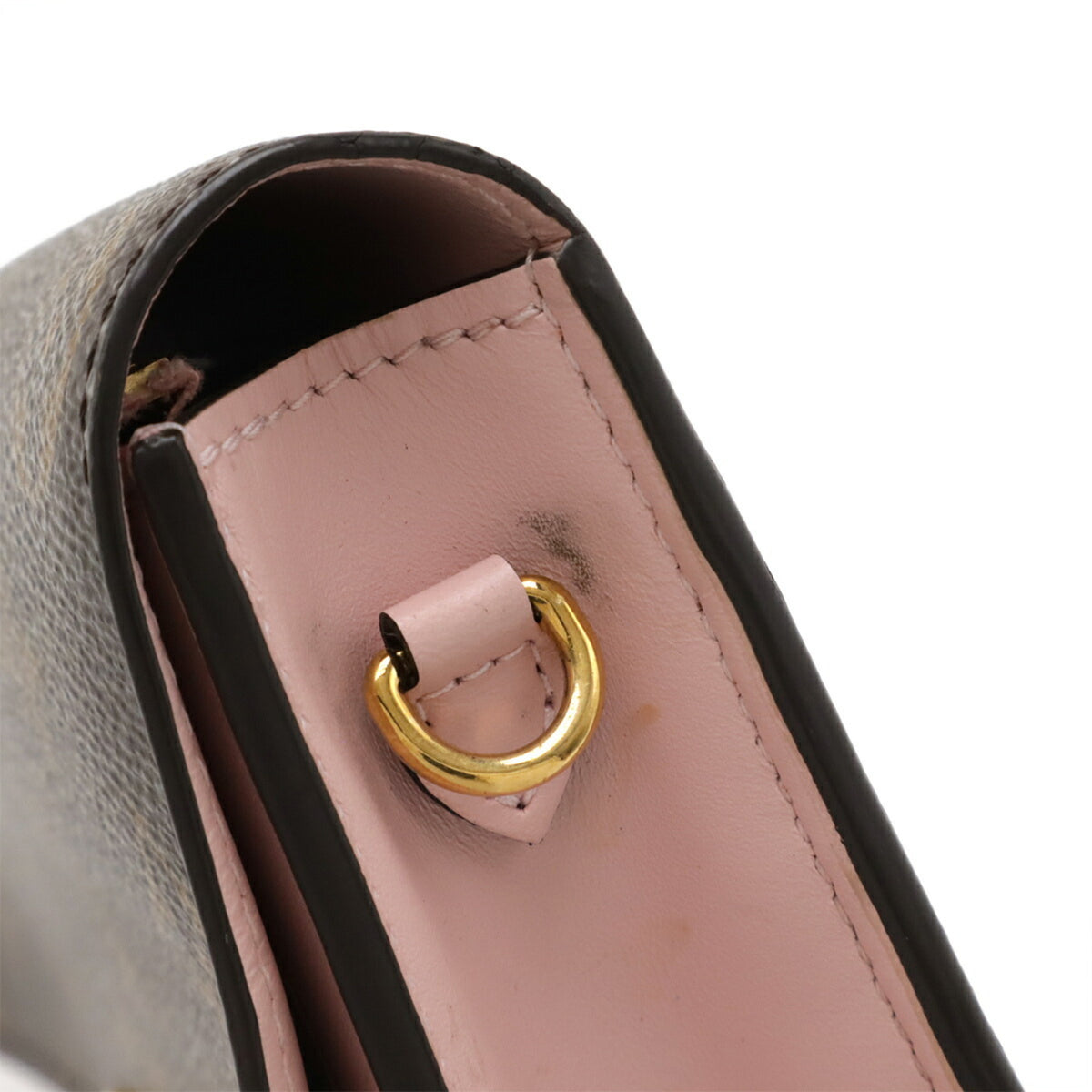 Louis Vuitton Rose Ballerine Monogram Clutch Bag Shoulder Bag (Pre-Owned)