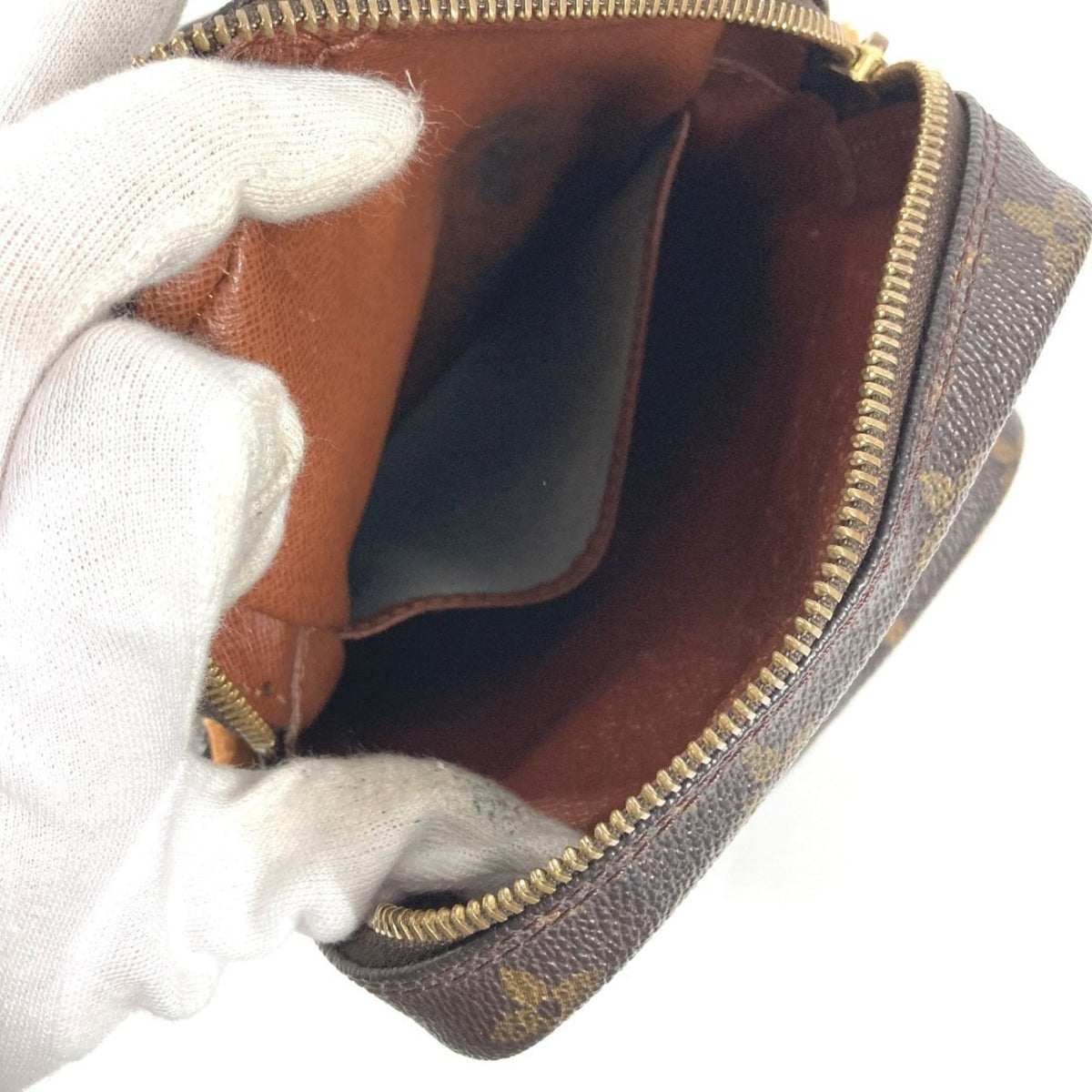 Louis Vuitton Monogram Brown Monogram Pochette Shoulder Bag (Pre-Owned)