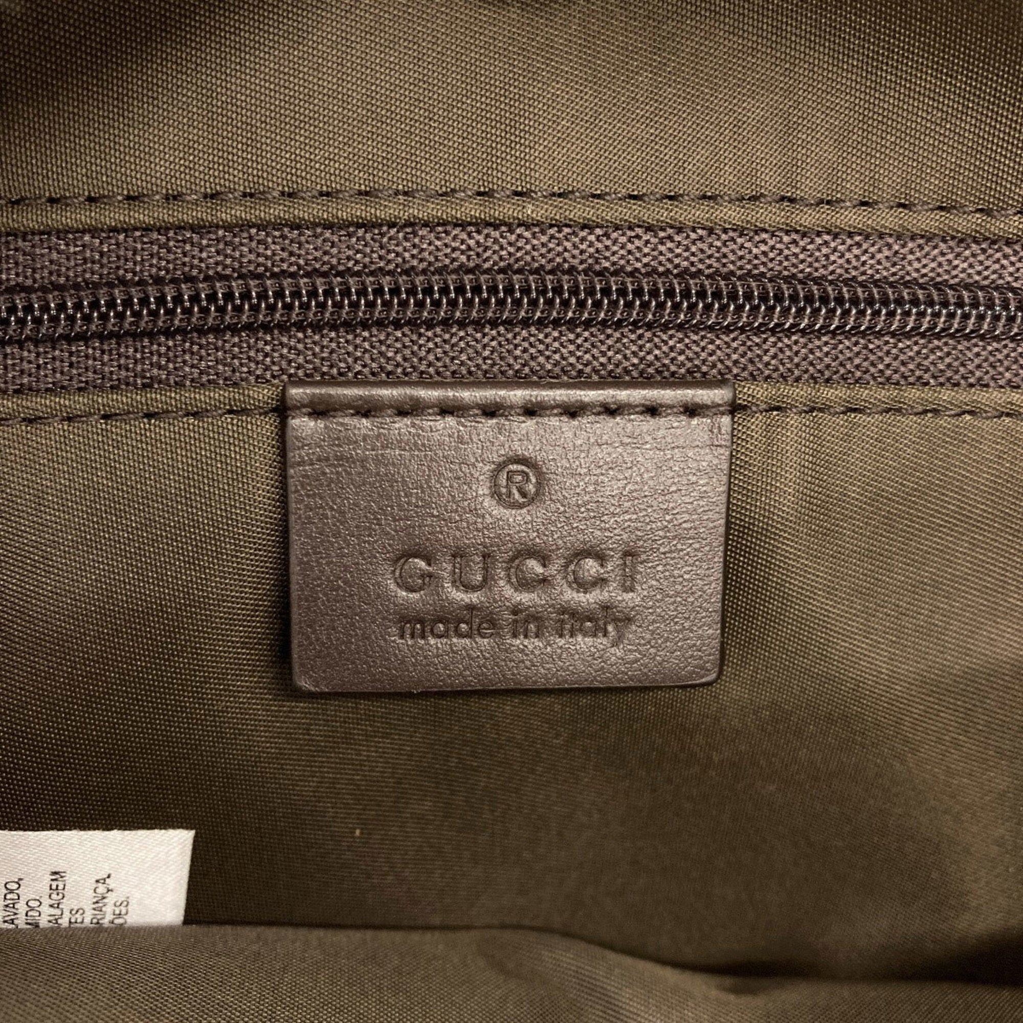 Gucci Brown Pvc Backpack (Pre-Owned)
