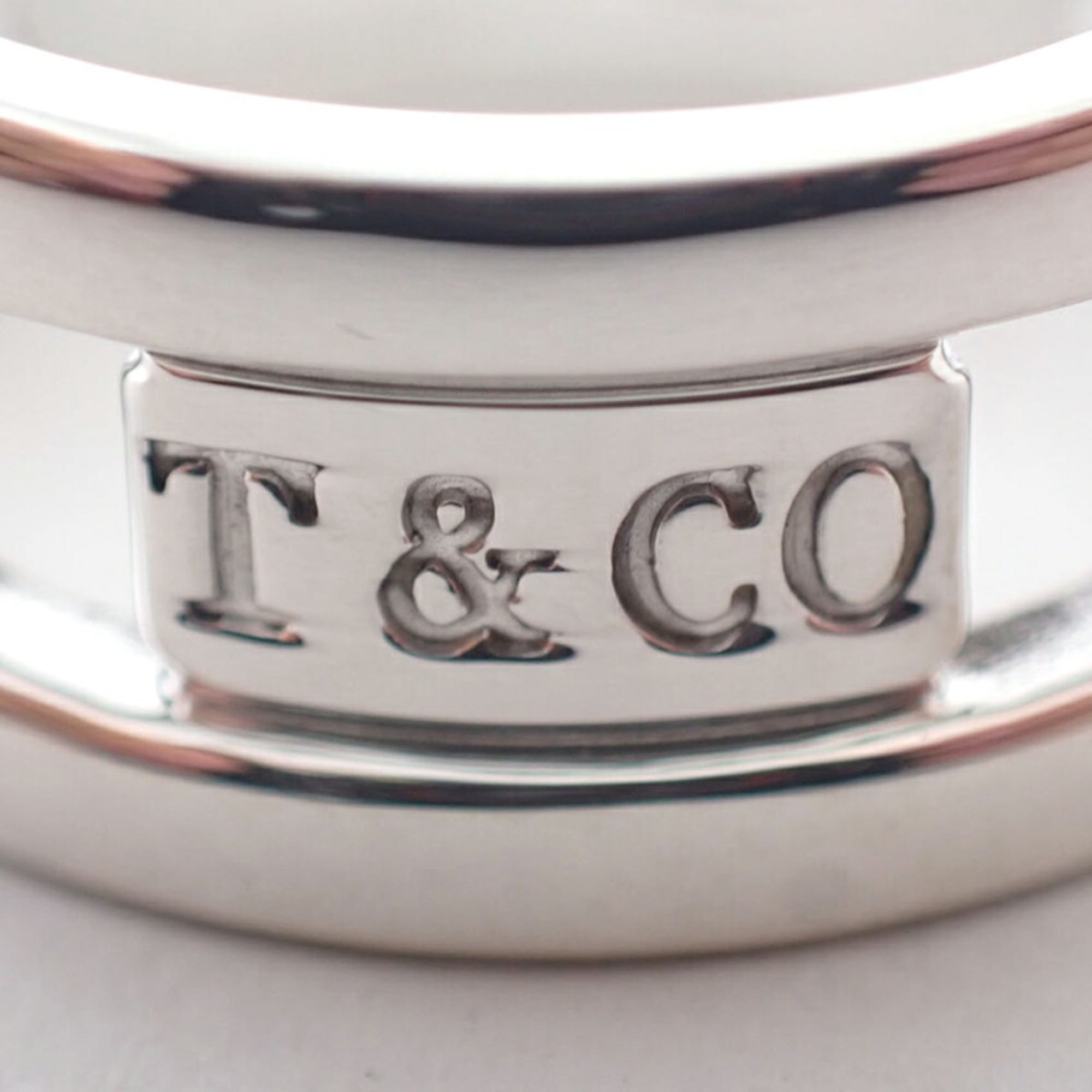 Tiffany Sterling Silver 925 Band Ring (Pre-Owned)
