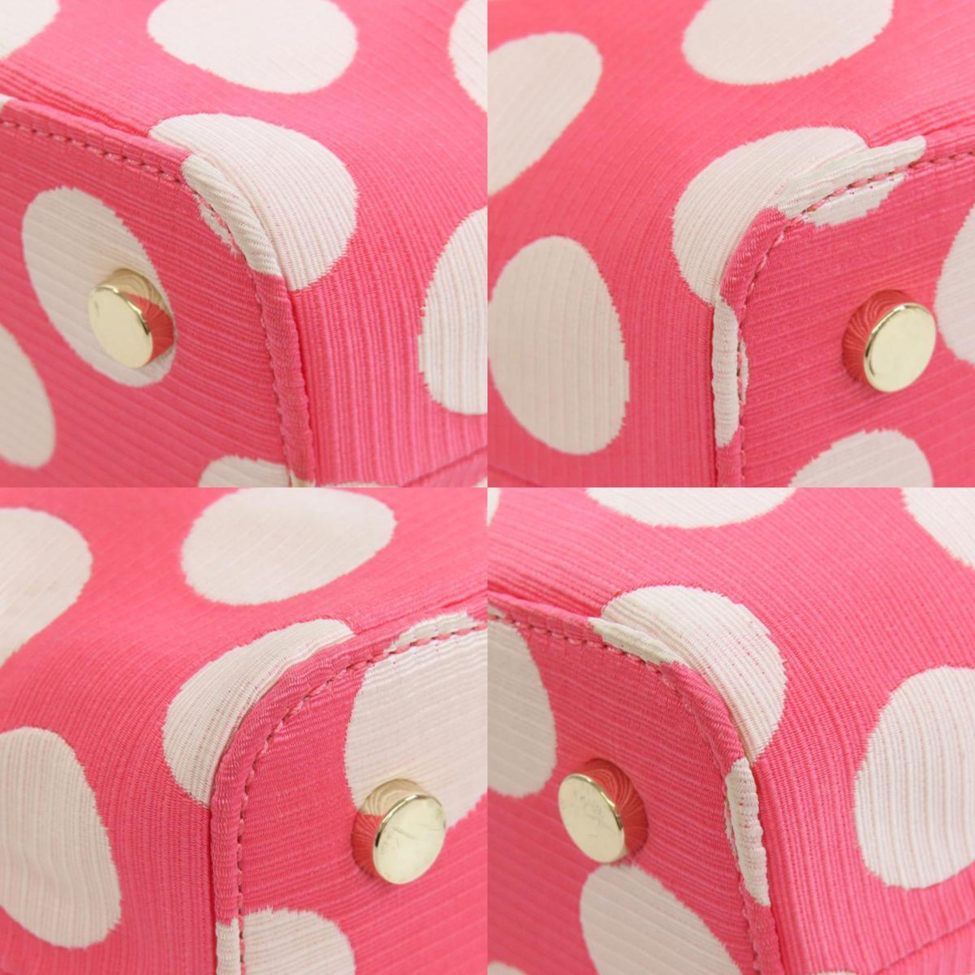 Kate Spade Pink Canvas Handbag (Pre-Owned)