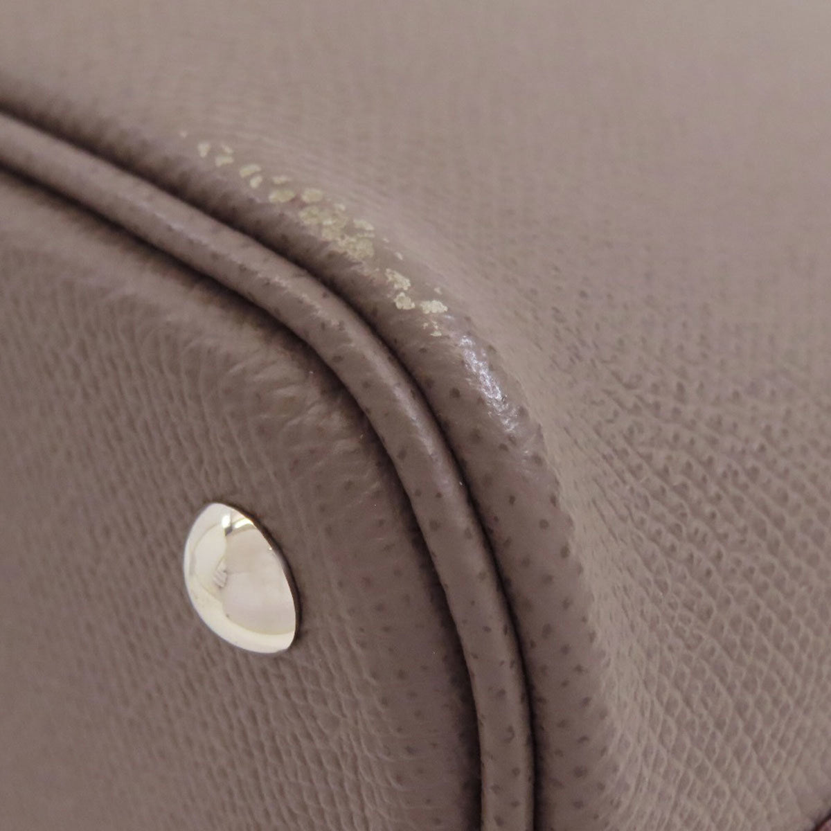 Hermes Etain Epsom Leather Handbag (Pre-Owned)