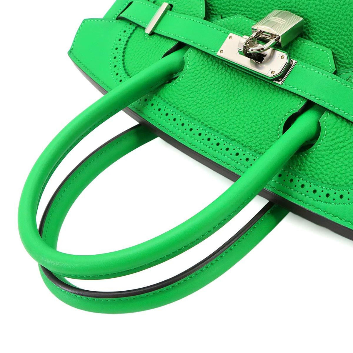 Hermes Birkin Bambou Togo Leather Handbag (Pre-Owned)