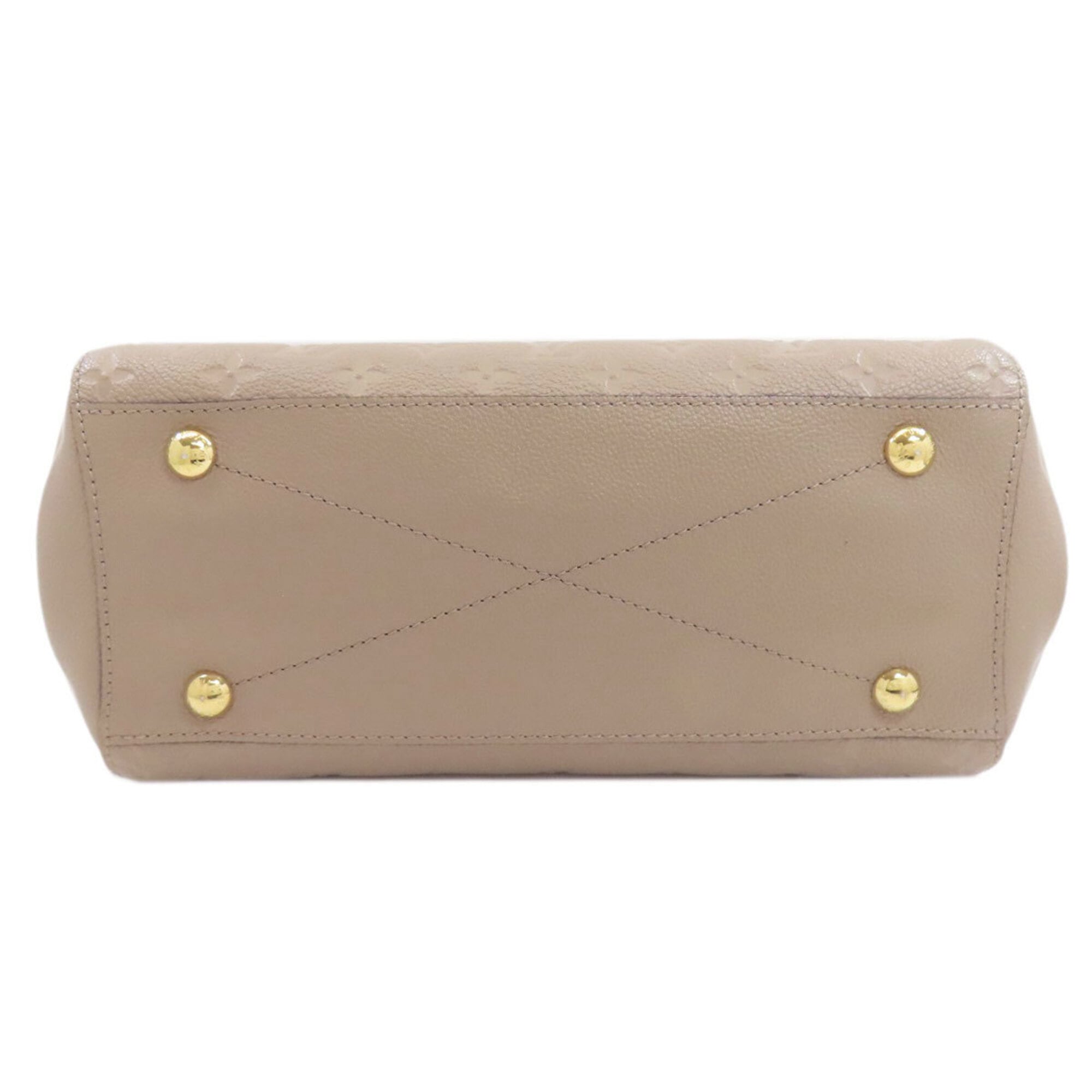 Louis Vuitton Taupe Monogram Empreinte Handbag (Pre-Owned)