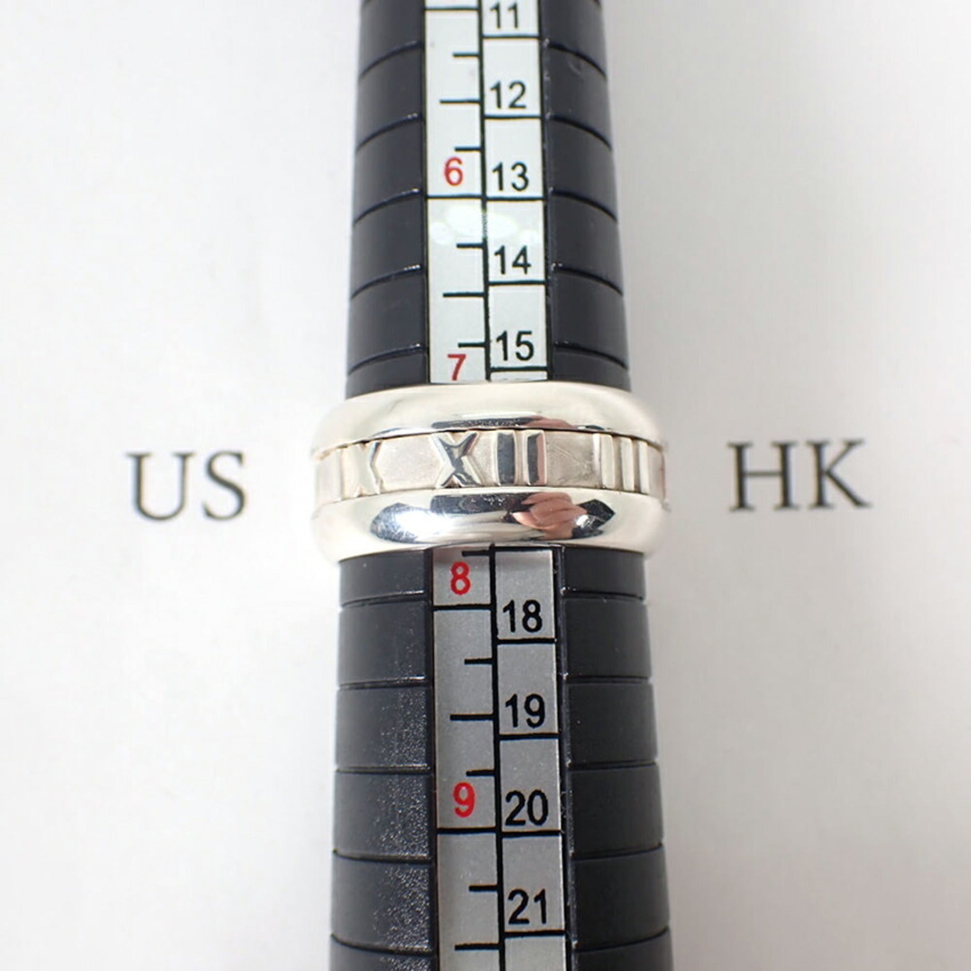 Tiffany Sterling Silver 925 Band Ring (Pre-Owned)
