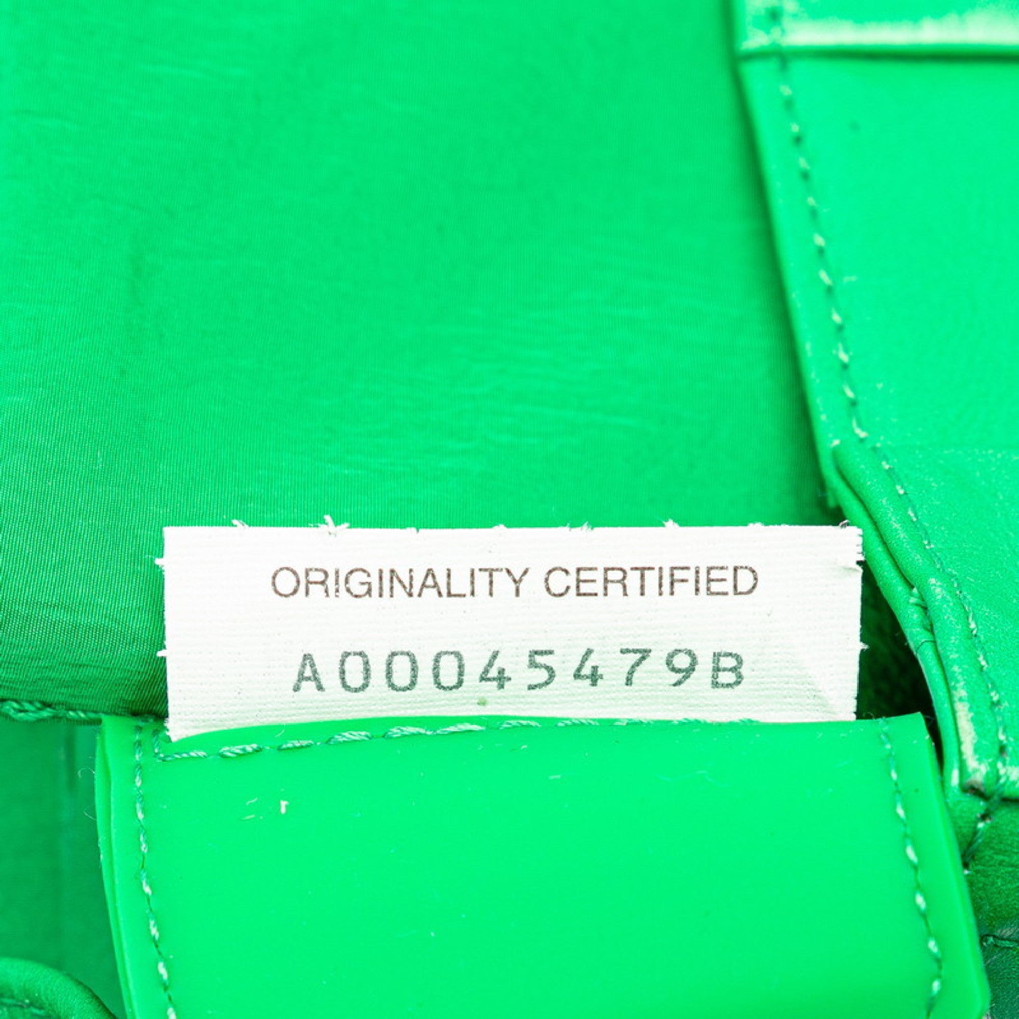 Bottega Veneta Green Leather Shoulder Bag Sling Bag (Pre-Owned)