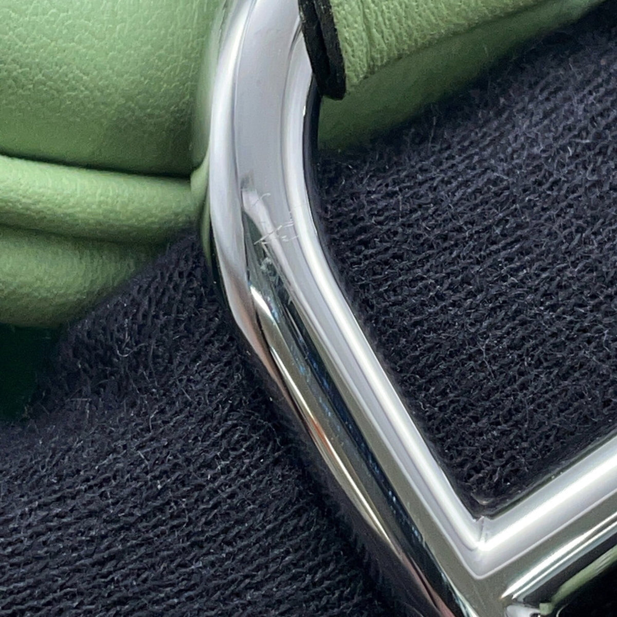 Hermes Bambou Vert Swift Leather Fanny Pack Handbag (Pre-Owned)
