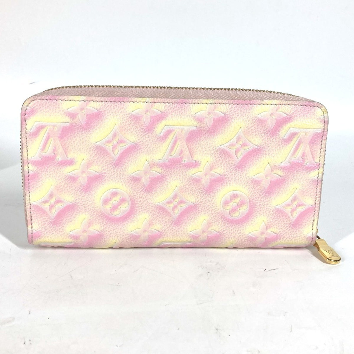 Louis Vuitton Monogram Empreinte Pink Monogram Empreinte Long Wallet (Bi-Fold) (Pre-Owned)