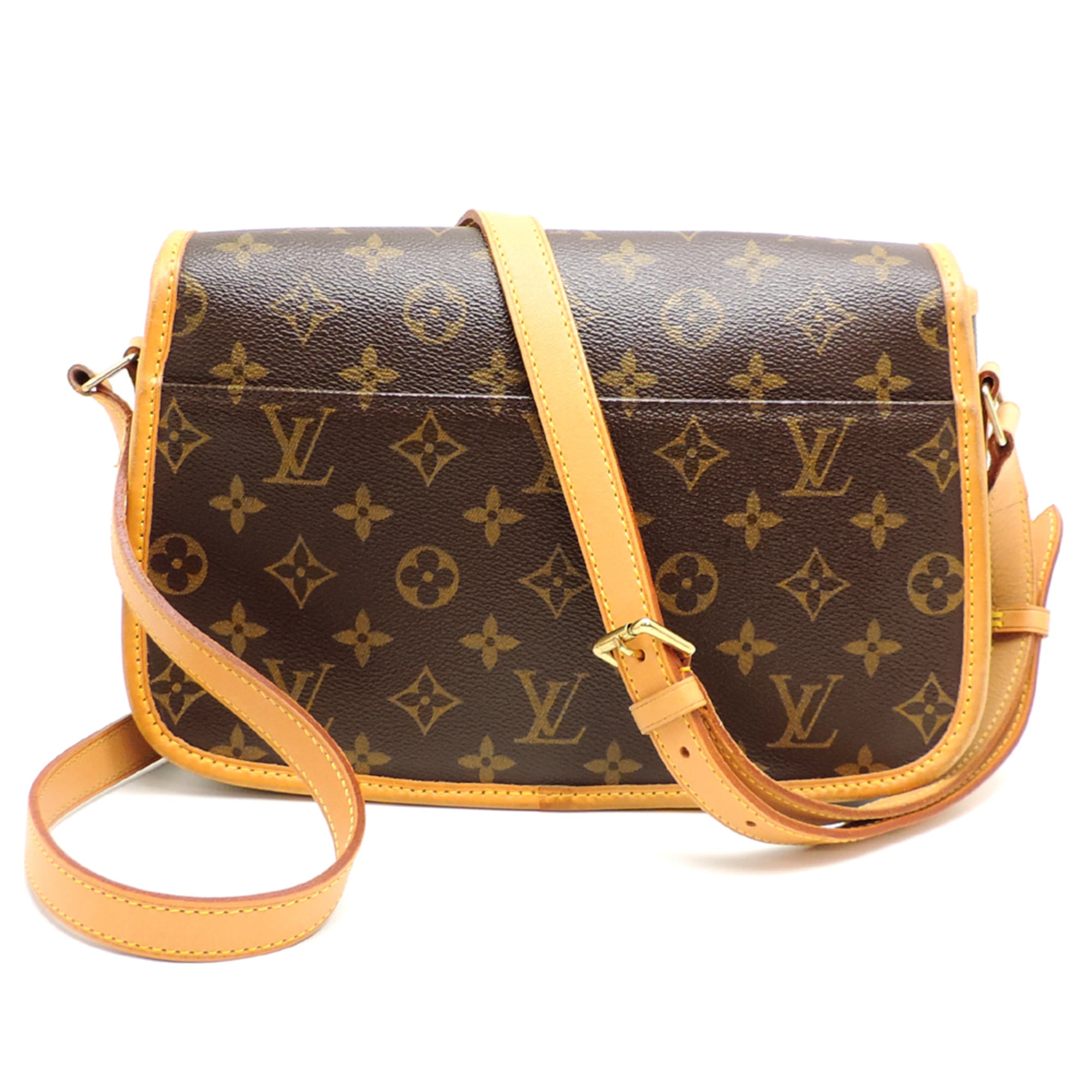 Louis Vuitton Brown Monogram Shoulder Bag (Pre-Owned)