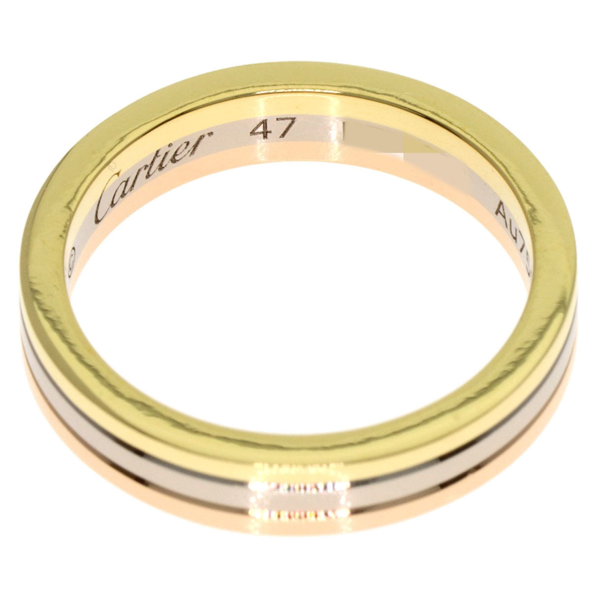 Cartier Yellow Gold (18K) Pink Gold (18K) White Gold (18K) Band Ring (Pre-Owned)