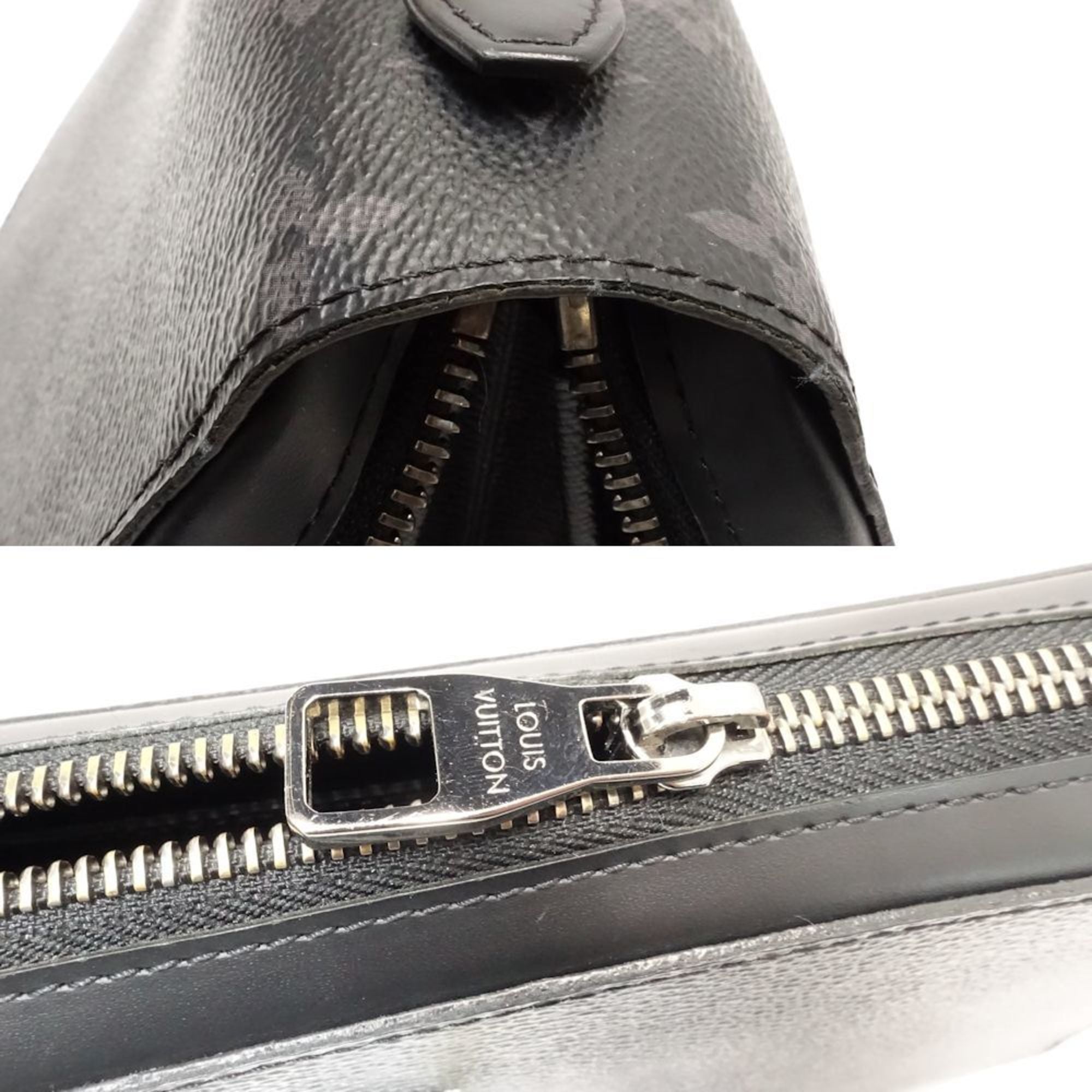 Louis Vuitton Noir Monogram Eclipse Wallet (Bi-Fold) (Pre-Owned)