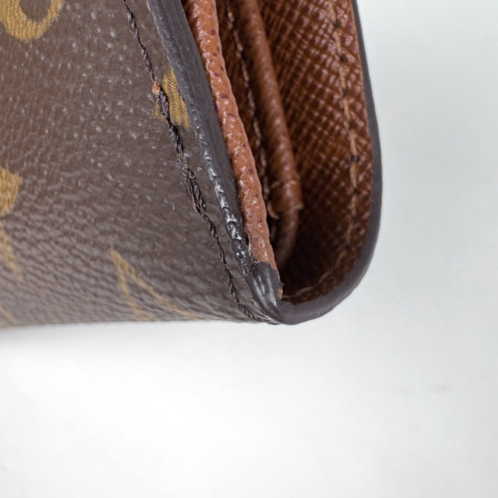 Louis Vuitton Brown Monogram Wallet (Bi-Fold) (Pre-Owned)