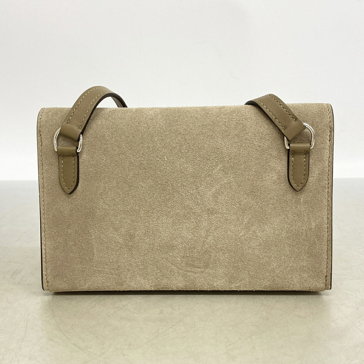 Hermes Etoupe Gray Shoulder Bag (Pre-Owned)