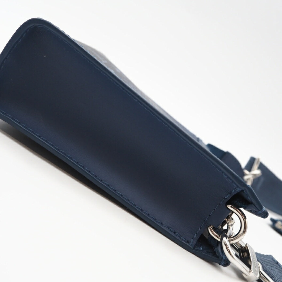 Louis Vuitton Blue Navy Coated Canvas Shoulder Bag (Pre-Owned)