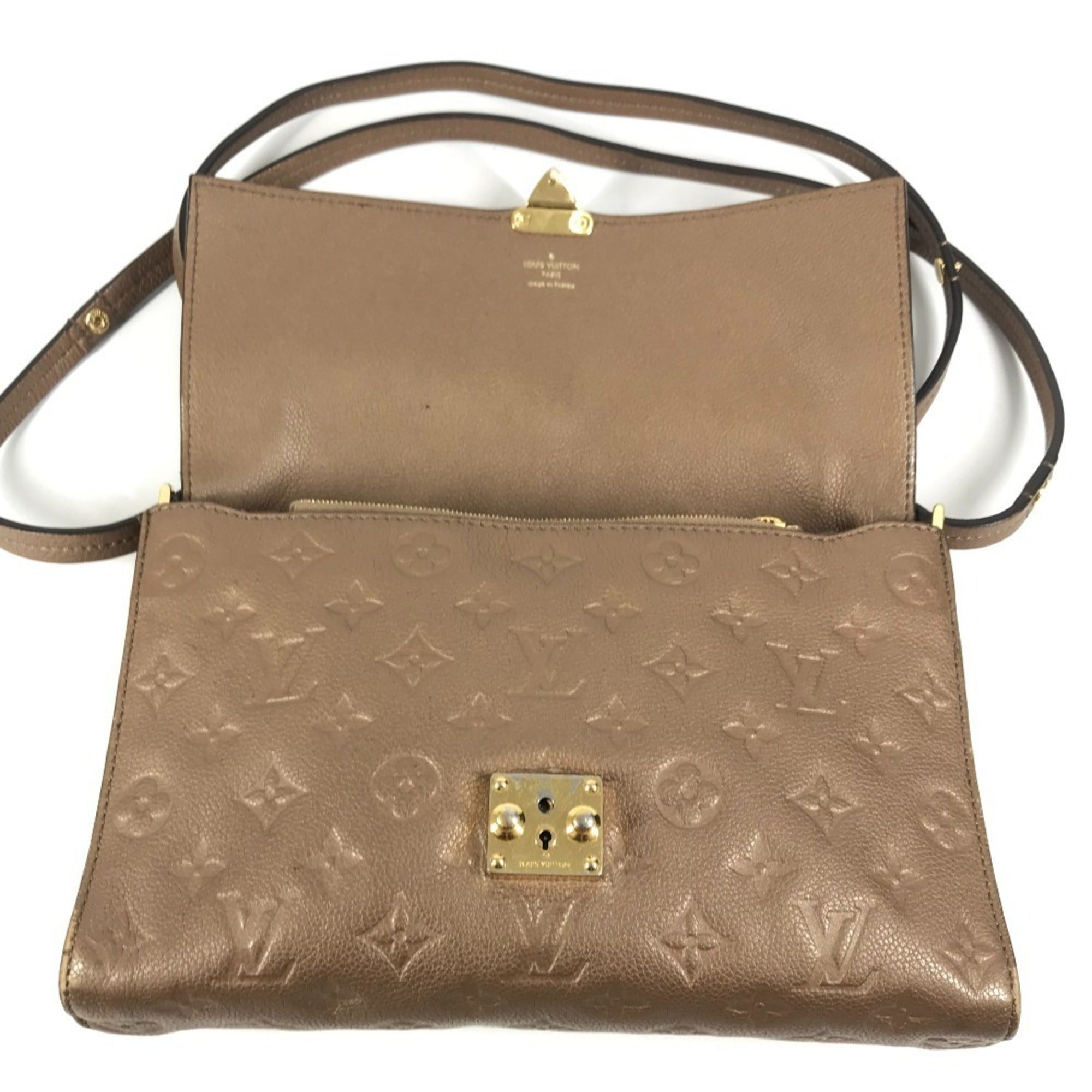 Louis Vuitton Monogram Empreinte Brown Monogram Empreinte Handbag Shoulder Bag (Pre-Owned)