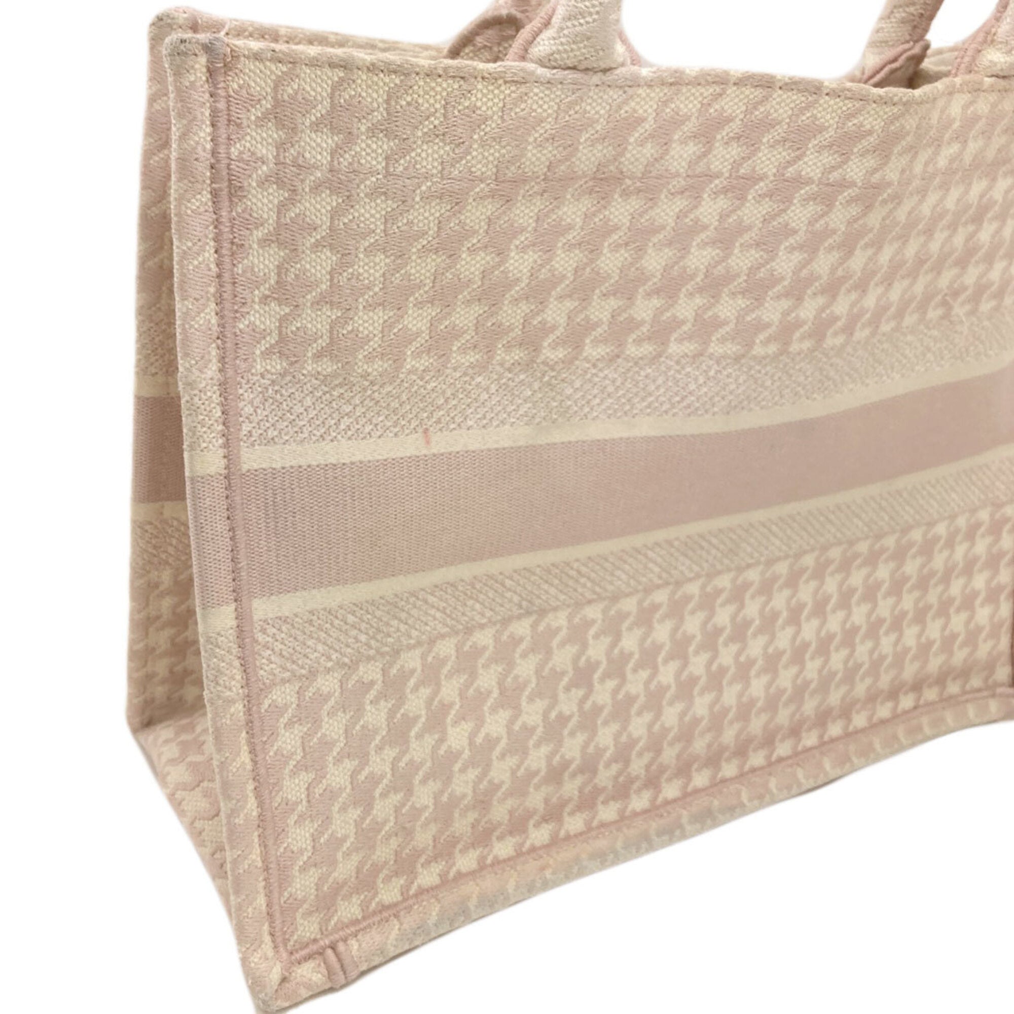 Christian Dior Pink Canvas Tote Bag (Pre-Owned)