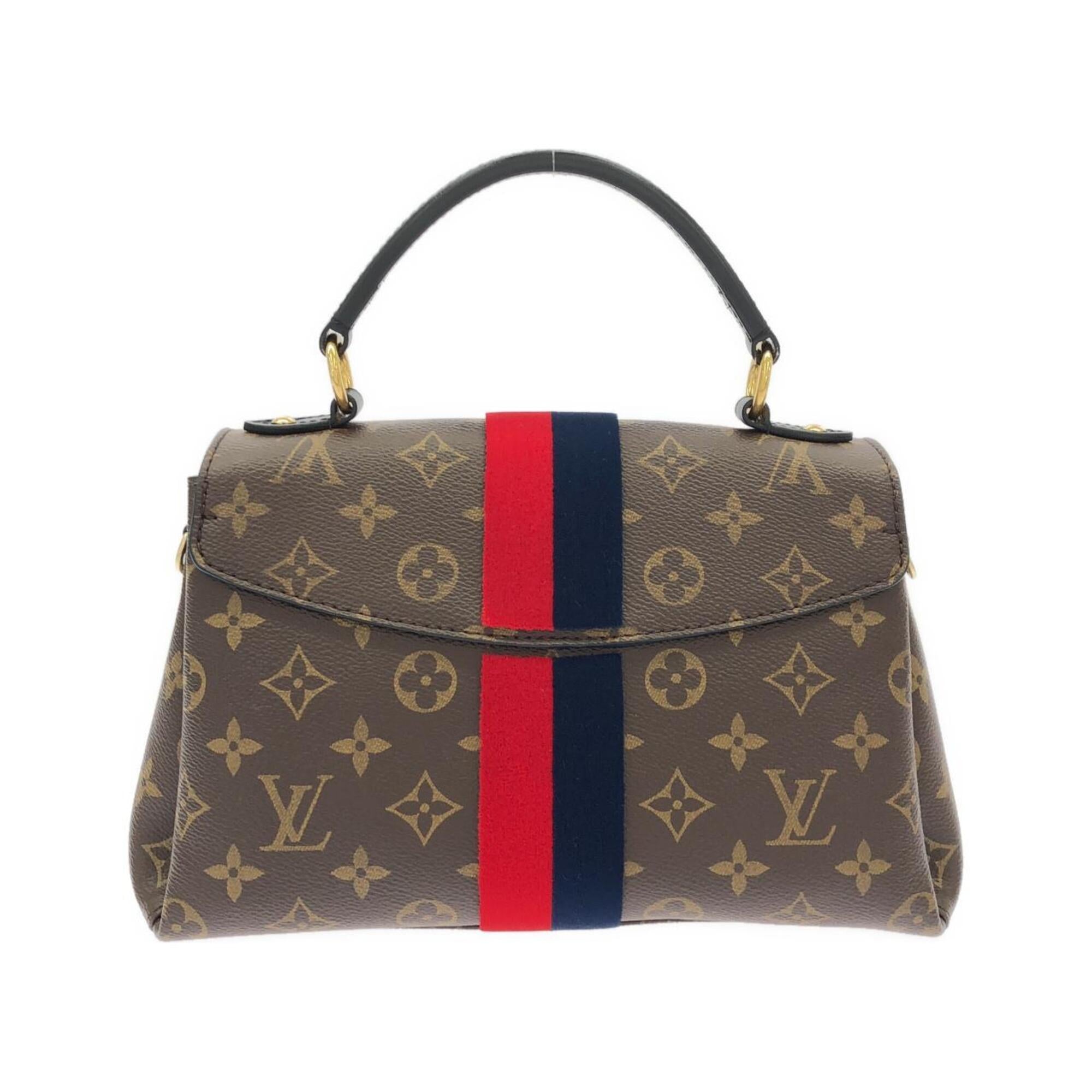 Louis Vuitton Brown Coated Canvas Handbag (Pre-Owned)