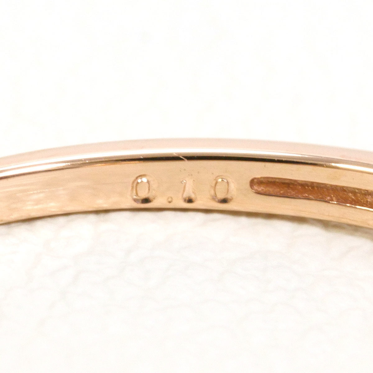 Unbranded Pink Gold Pink Gold (10K) Band Ring (Pre-Owned)