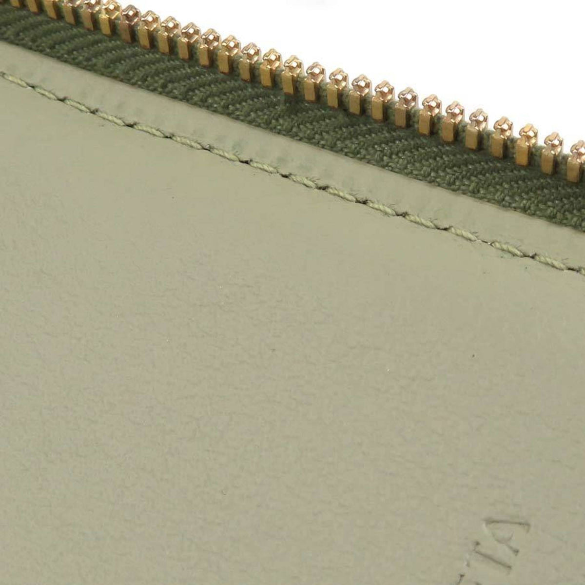 Bottega Veneta Green Leather Wallet (Bi-Fold) (Pre-Owned)