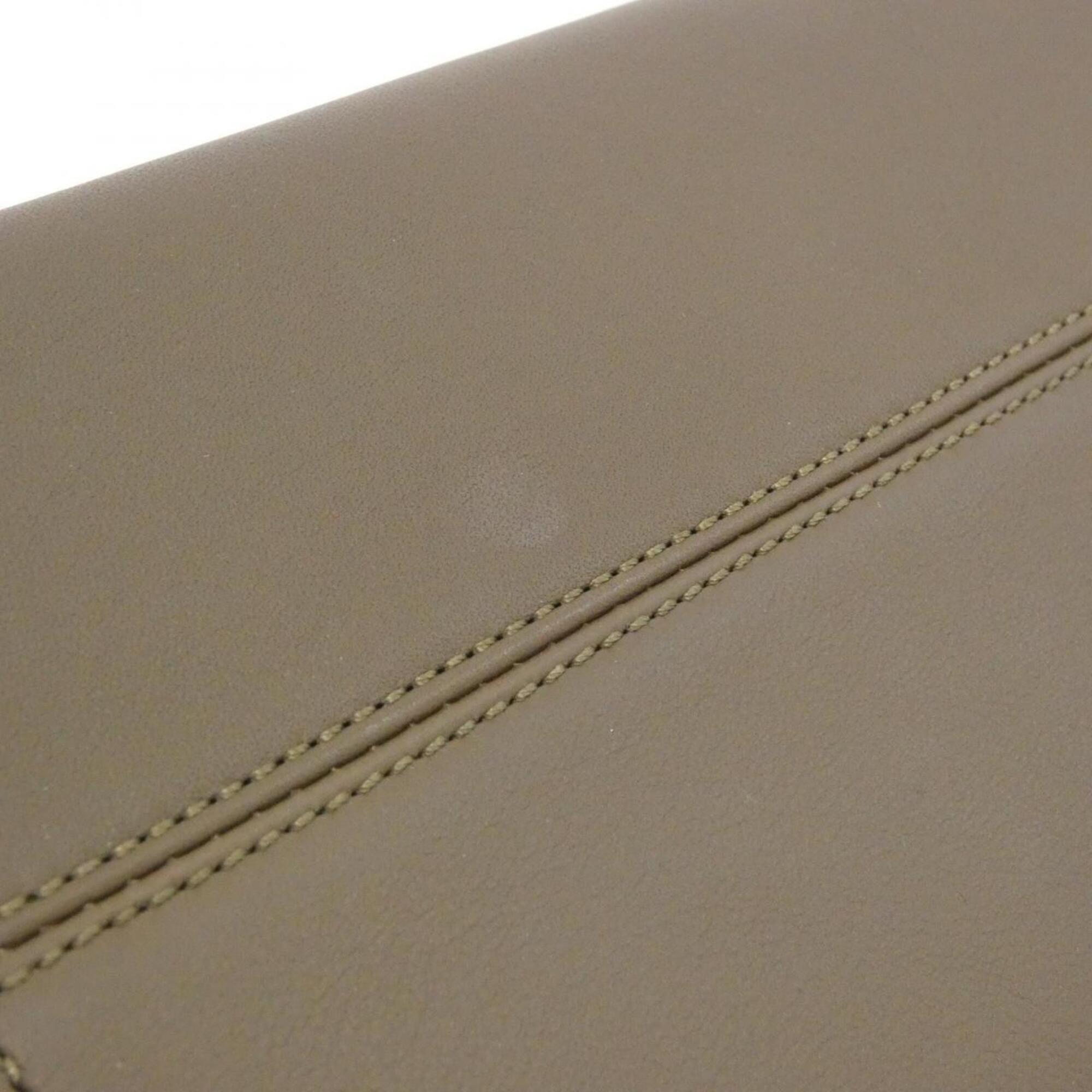 Fendi Brown Leather Handbag (Pre-Owned)